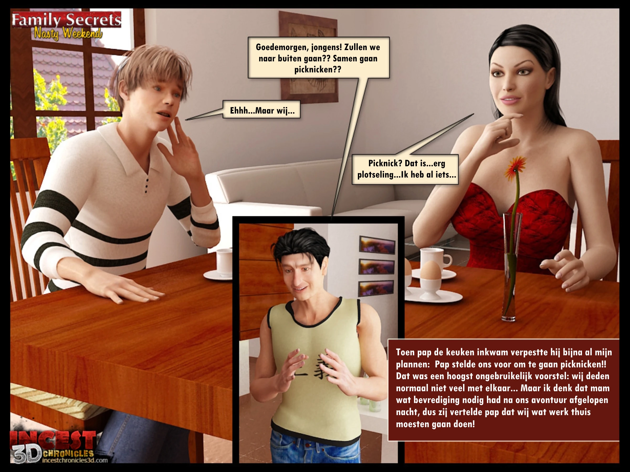 Family Secrets-Nasty Weekend [NL] porn comic picture 17