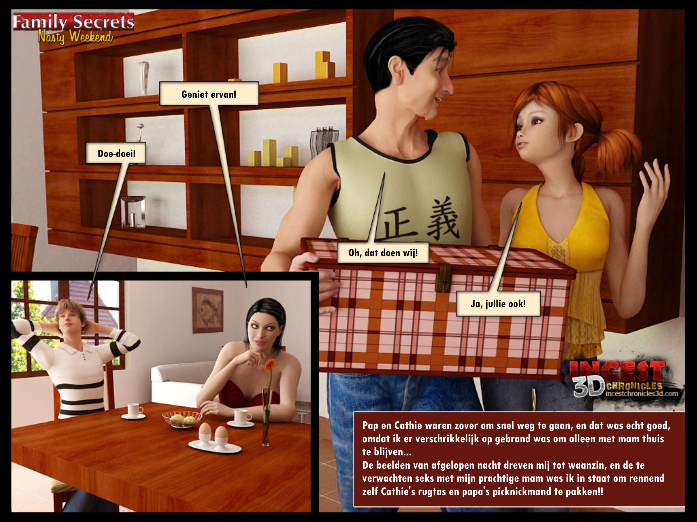 Family Secrets-Nasty Weekend [NL] porn comic picture 19