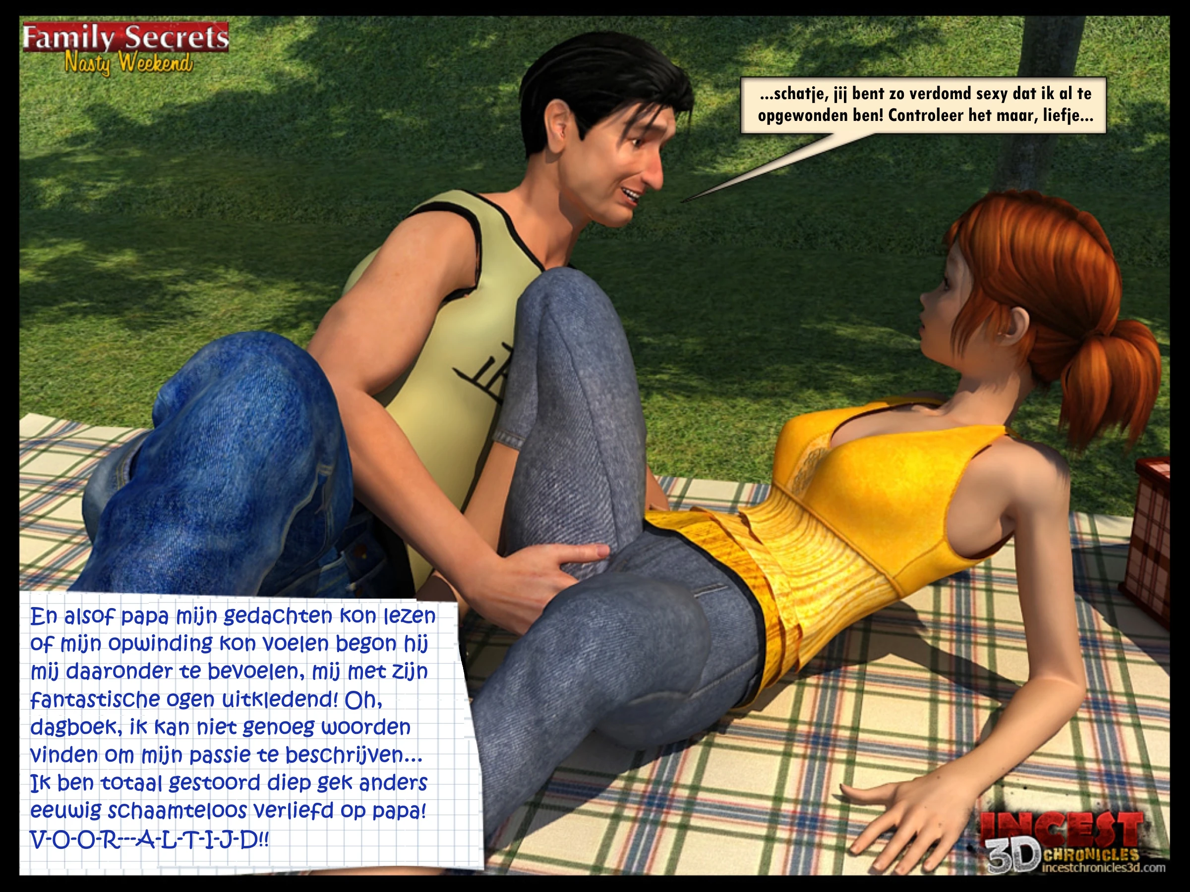 Family Secrets-Nasty Weekend [NL] porn comic picture 26