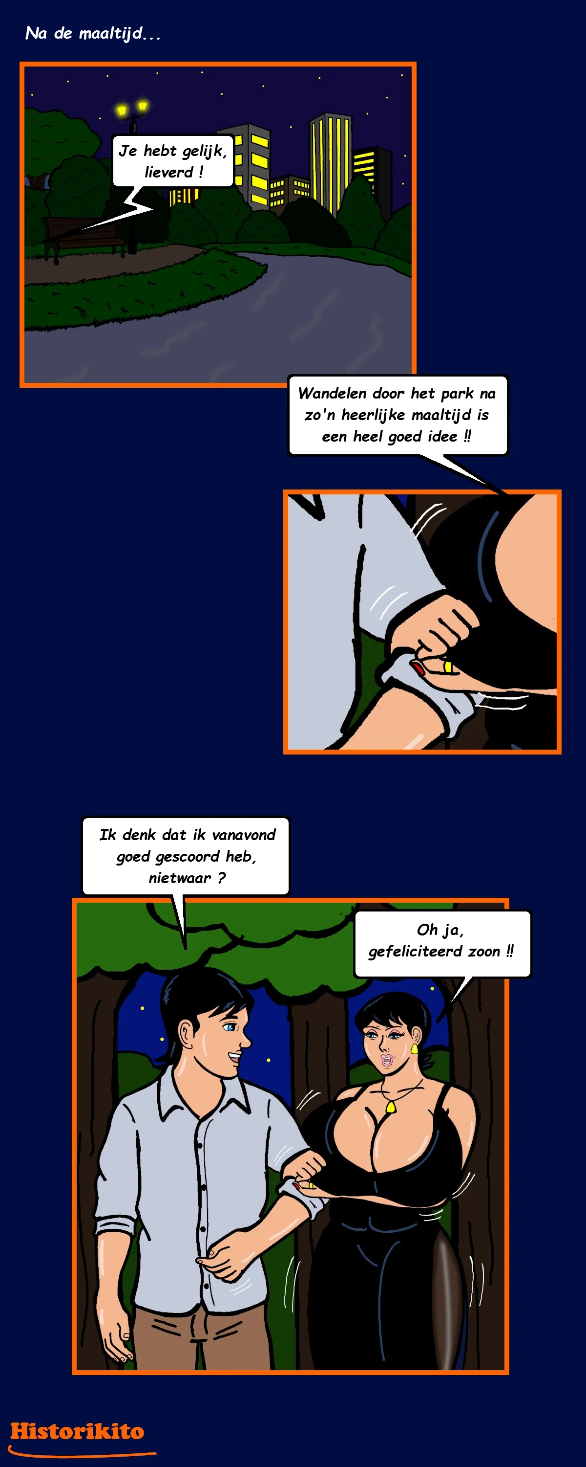 Fantasy, for she and he... part 01+02 [NL] porn comic picture 54