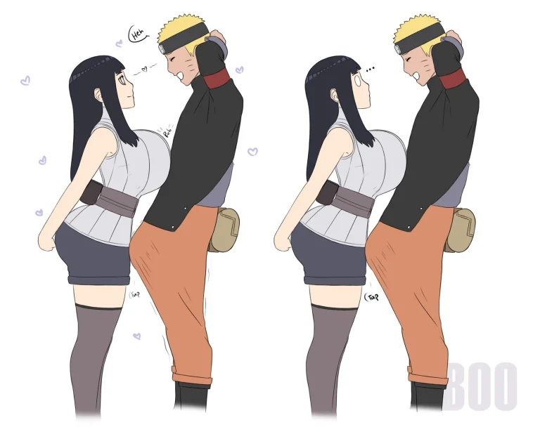 Fat Ass Hyuuga porn comic picture 1