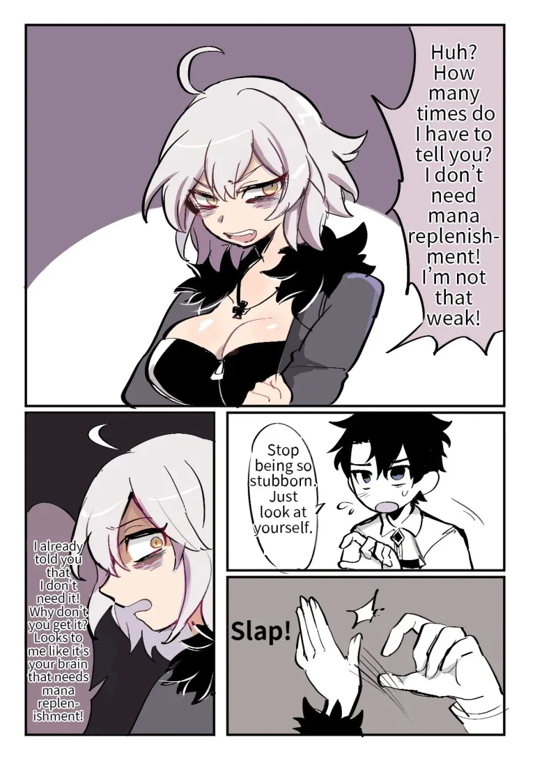 Fate/Grand Order Body Swap porn comic picture 1