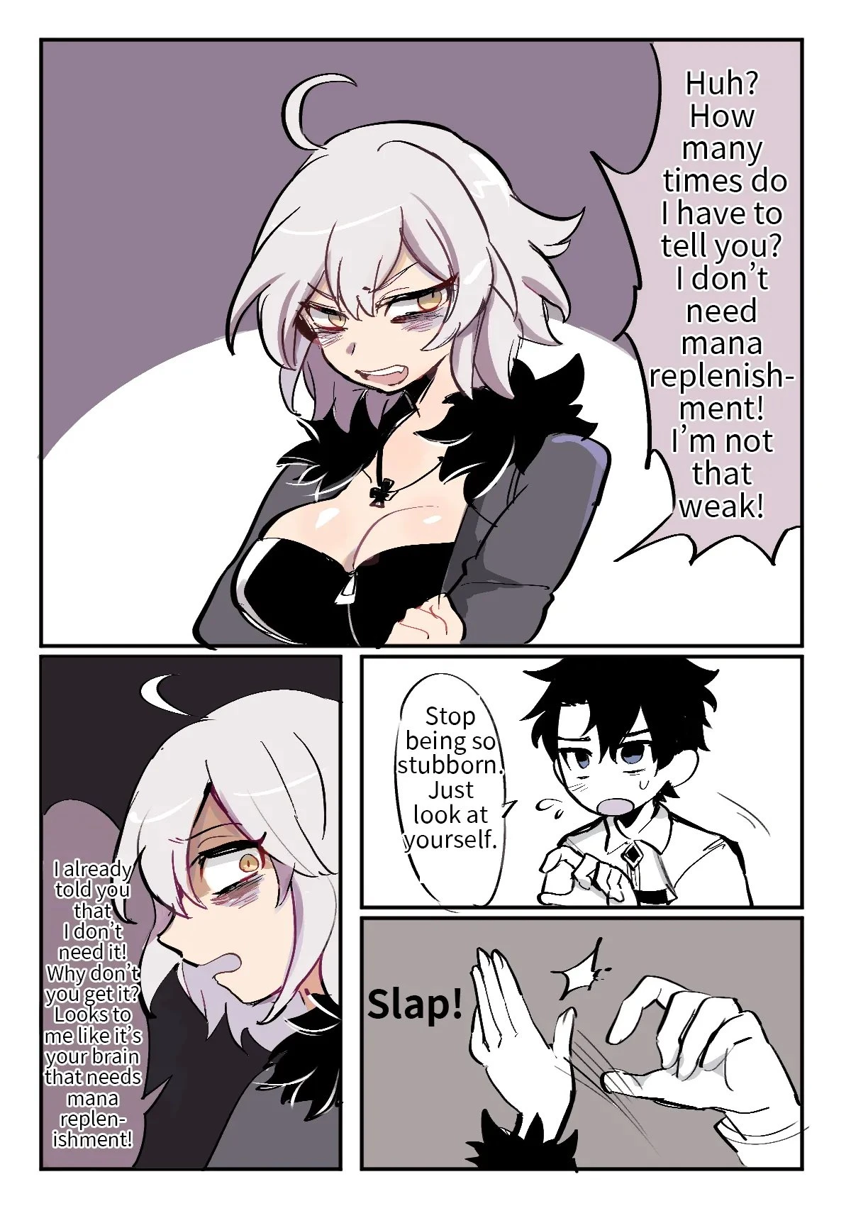 Fate/Grand Order Body Swap porn comic picture 1