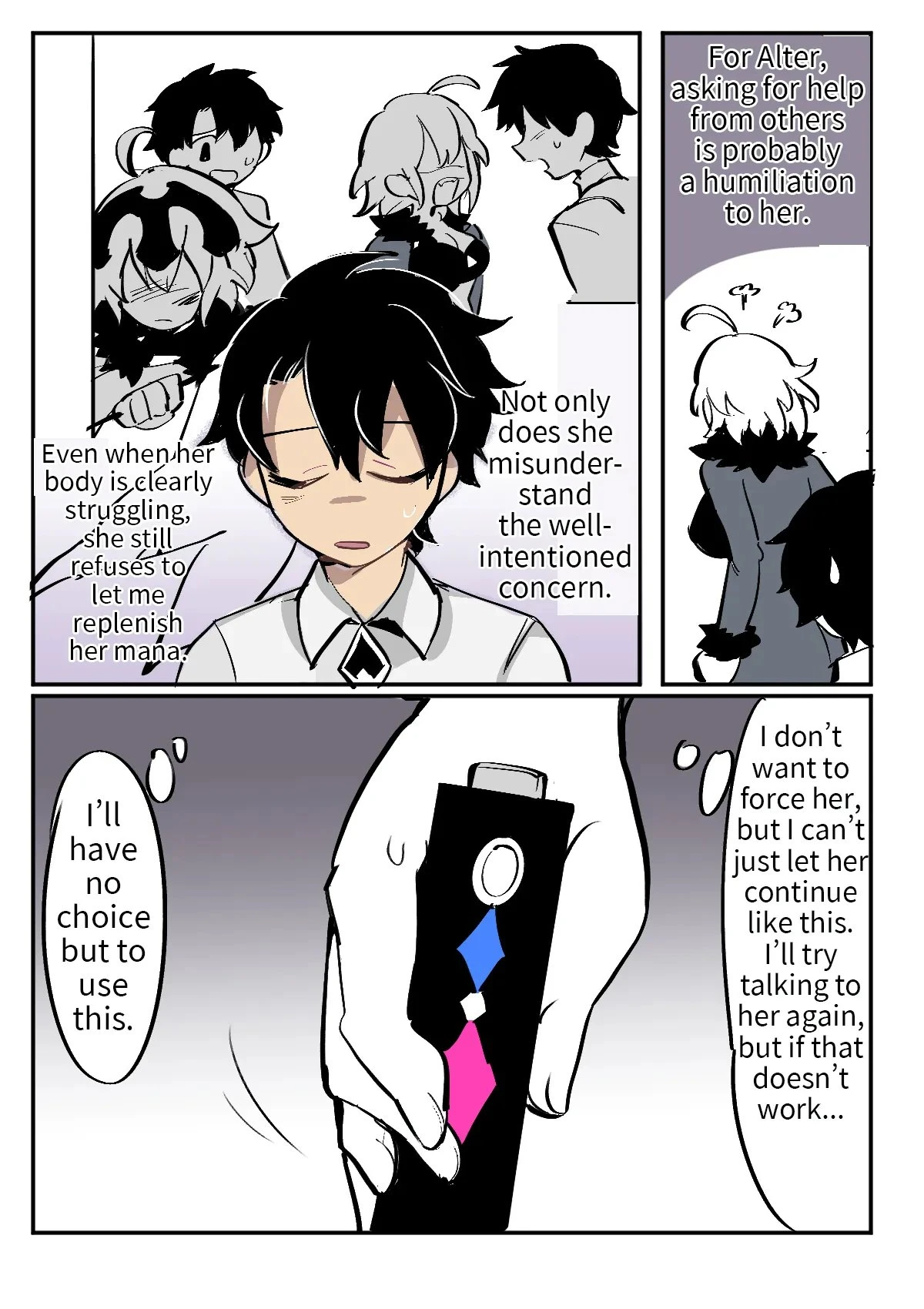 Fate/Grand Order Body Swap porn comic picture 2