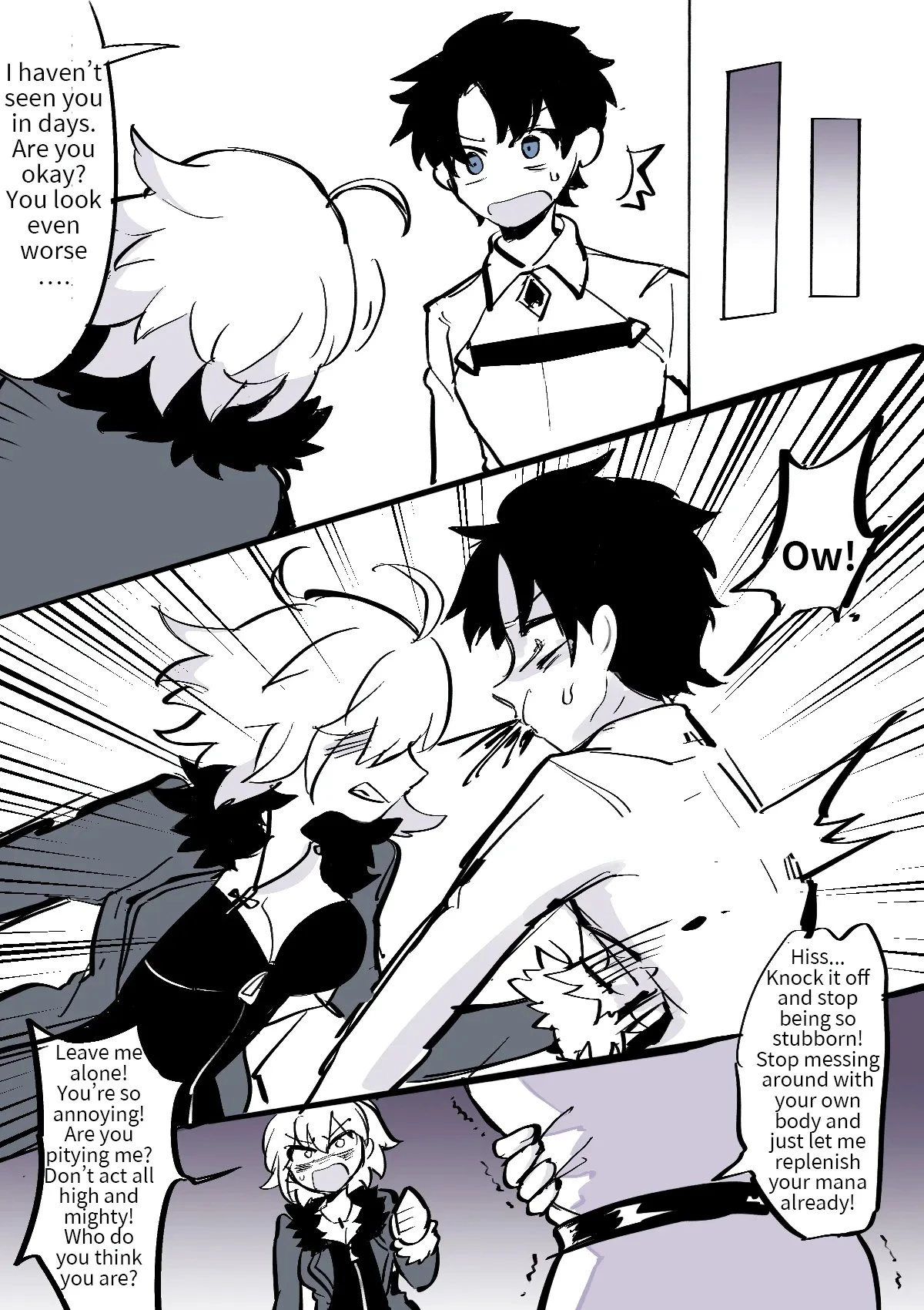 Fate/Grand Order Body Swap porn comic picture 3