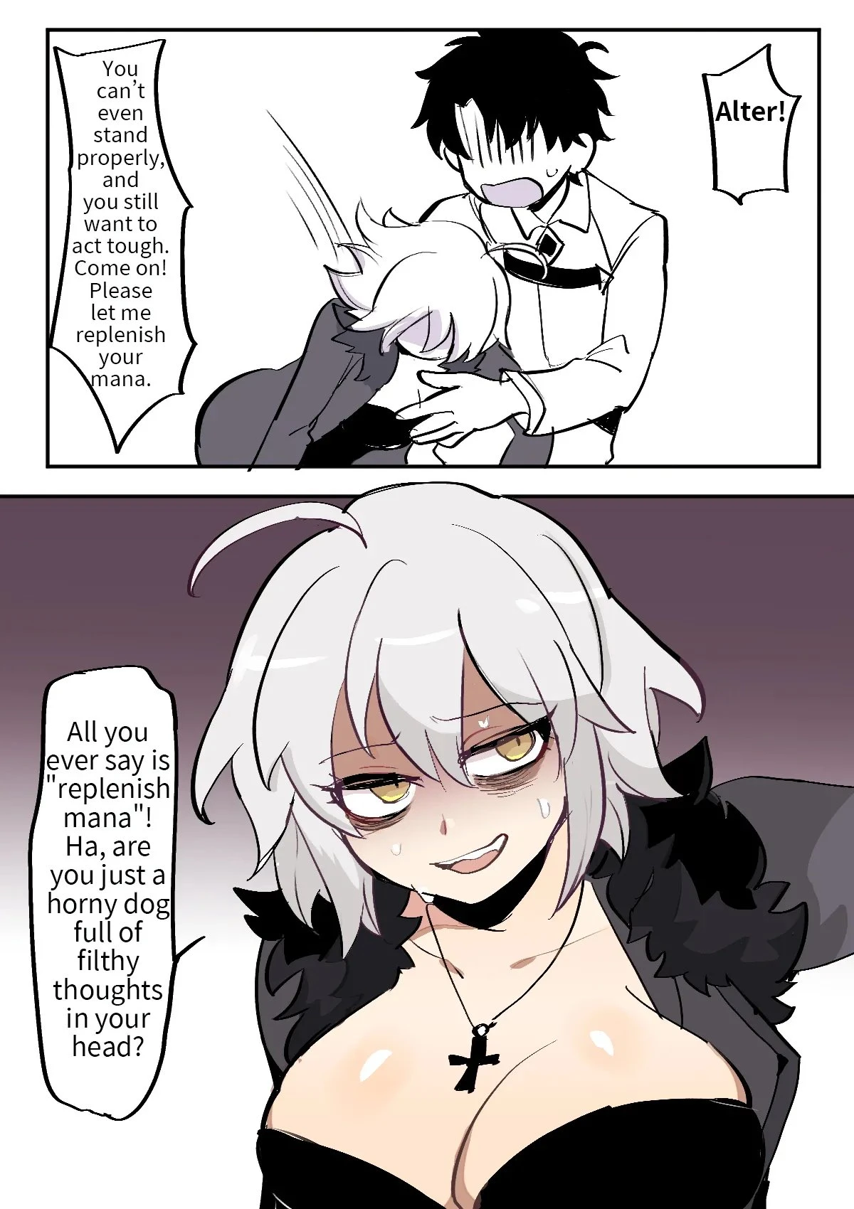 Fate/Grand Order Body Swap porn comic picture 4
