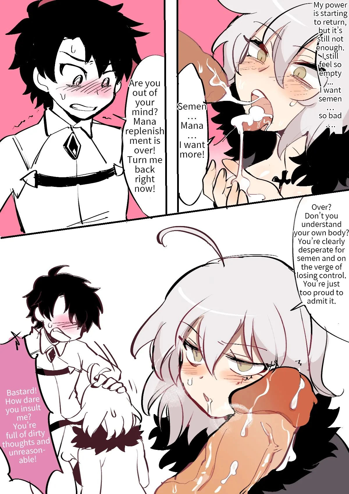 Fate/Grand Order Body Swap porn comic picture 8