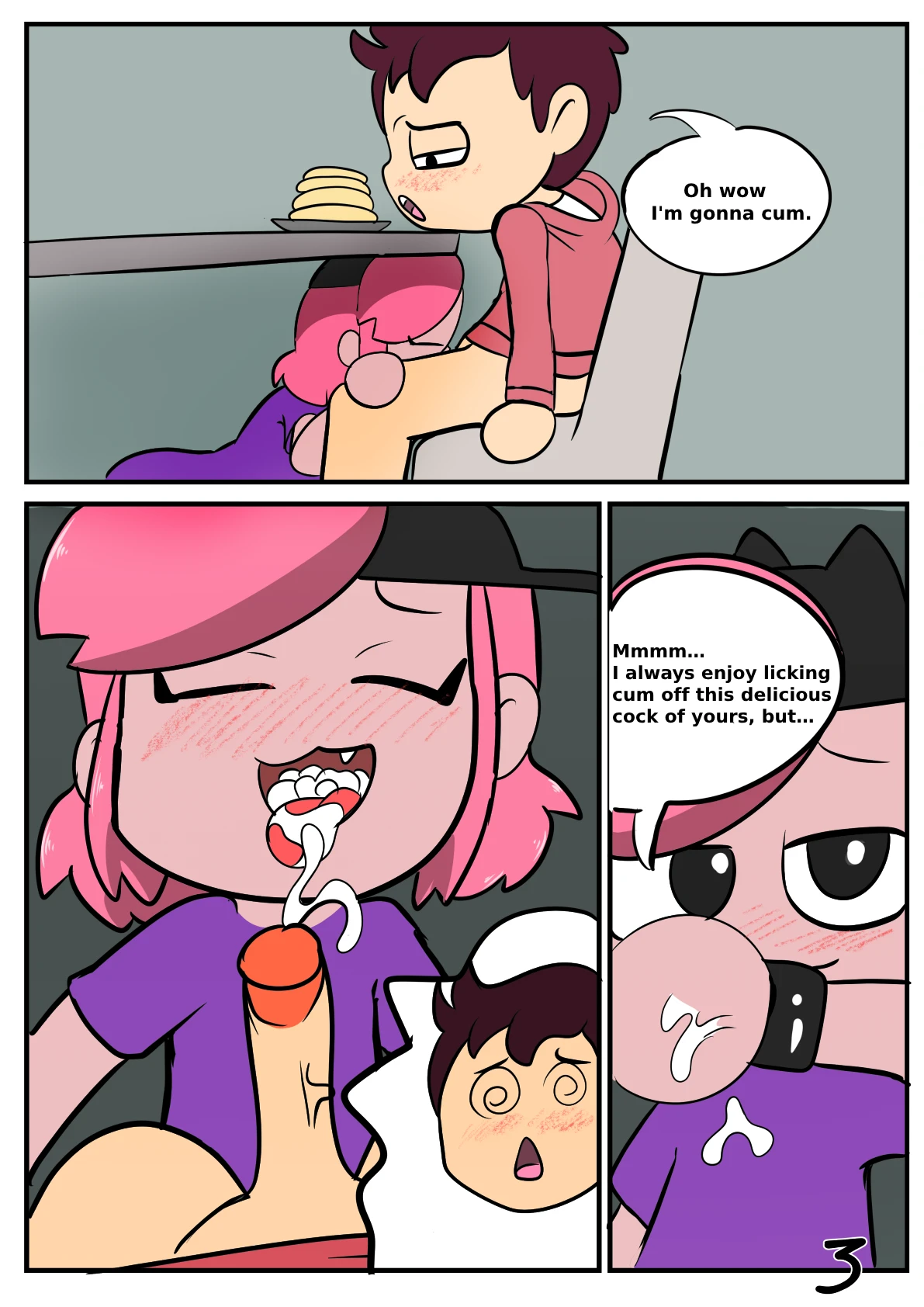 Feeling Batter Together porn comic picture 4