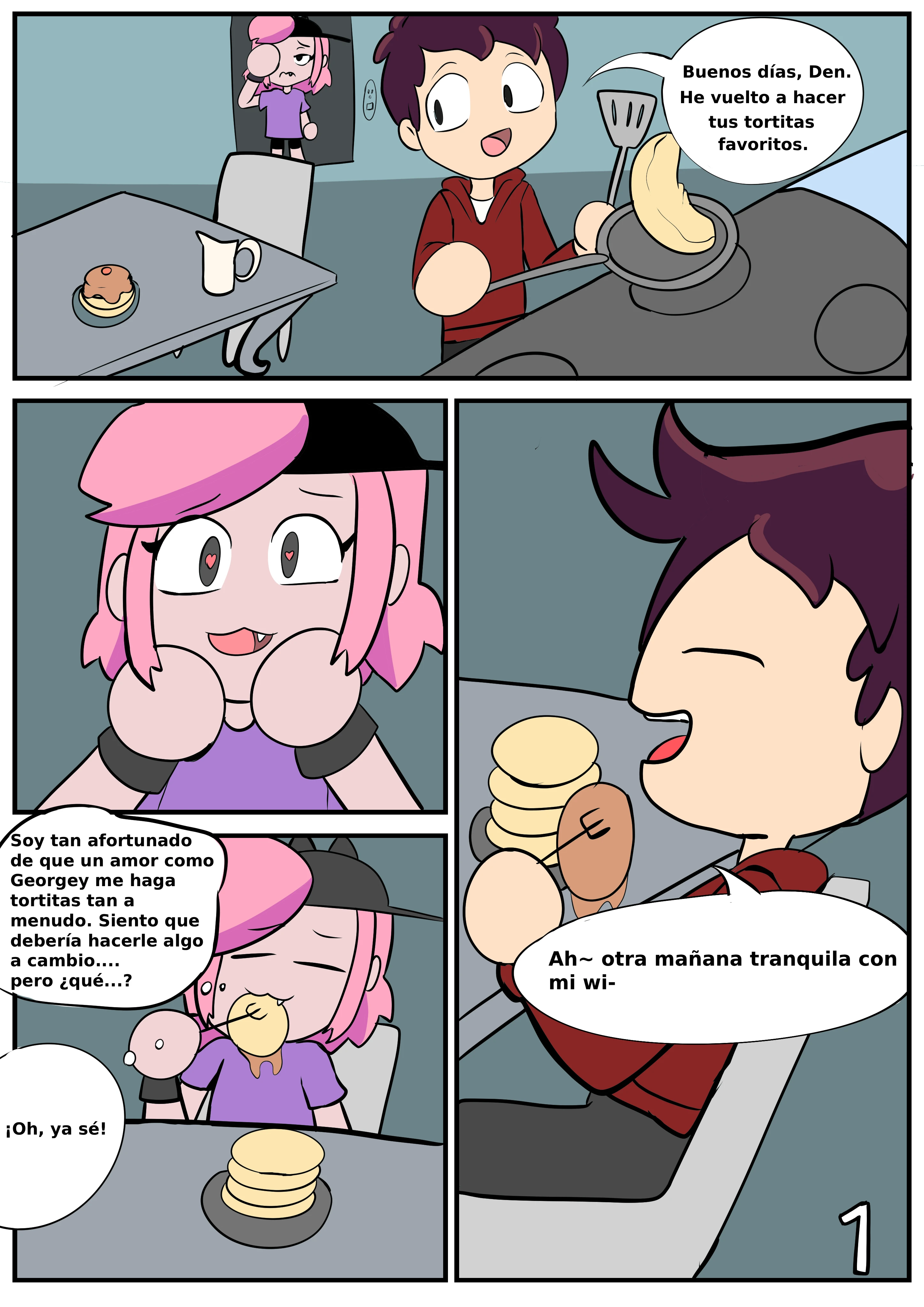 Feeling Batter Together (Spanish) porn comic picture 2