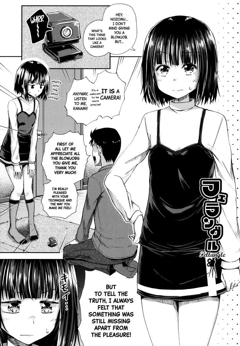 Fellangle porn comic picture 1