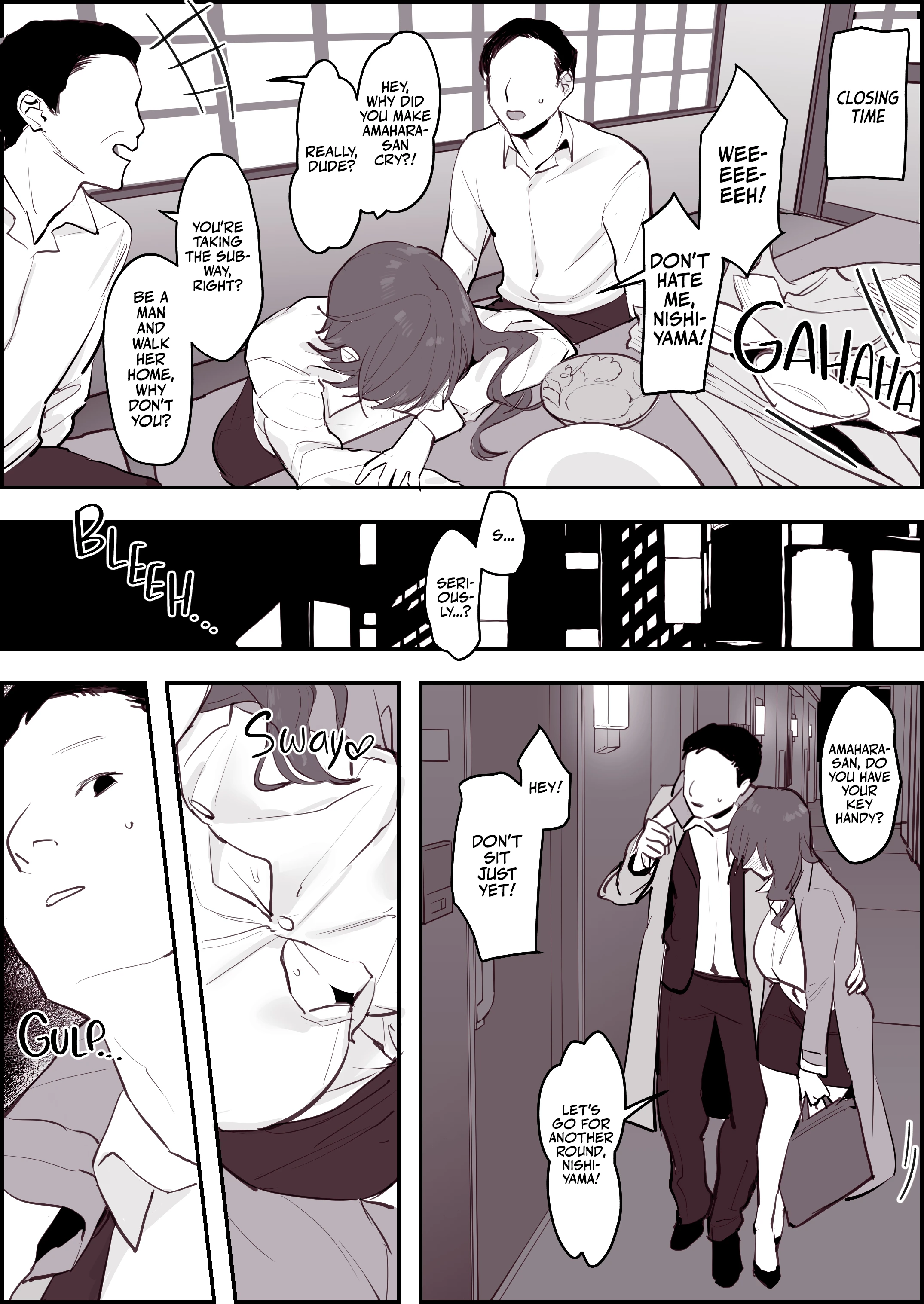 Female Boss porn comic picture 4