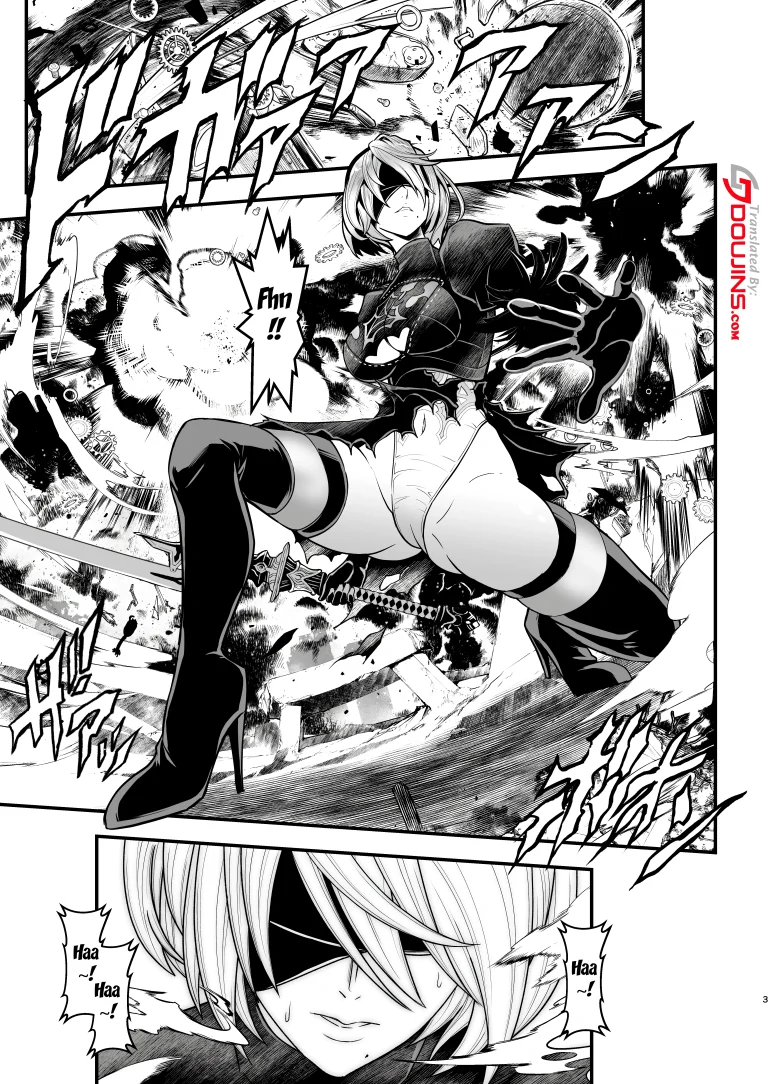 Female Warrior Rest porn comic picture 2
