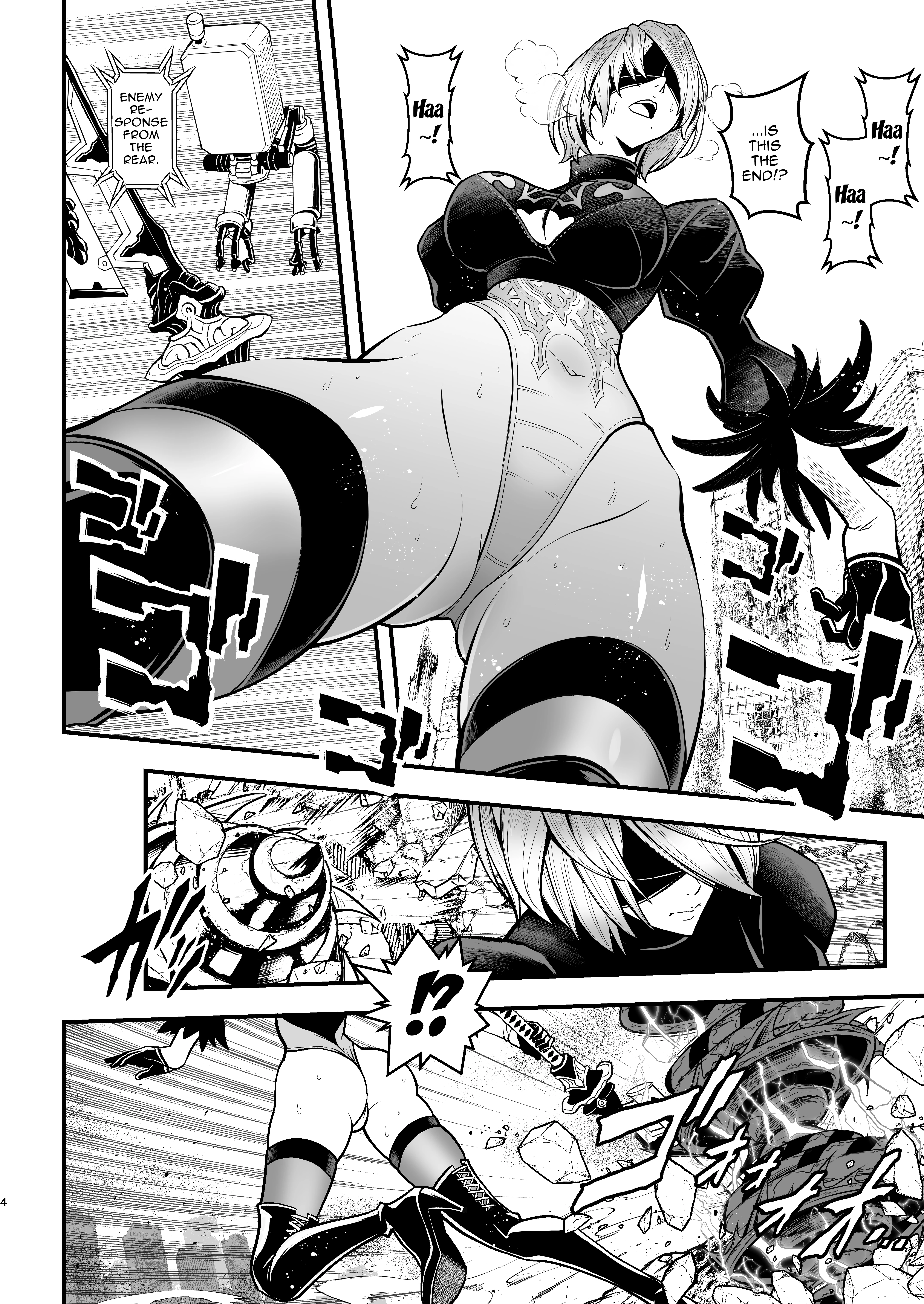 Female Warrior Rest porn comic picture 3
