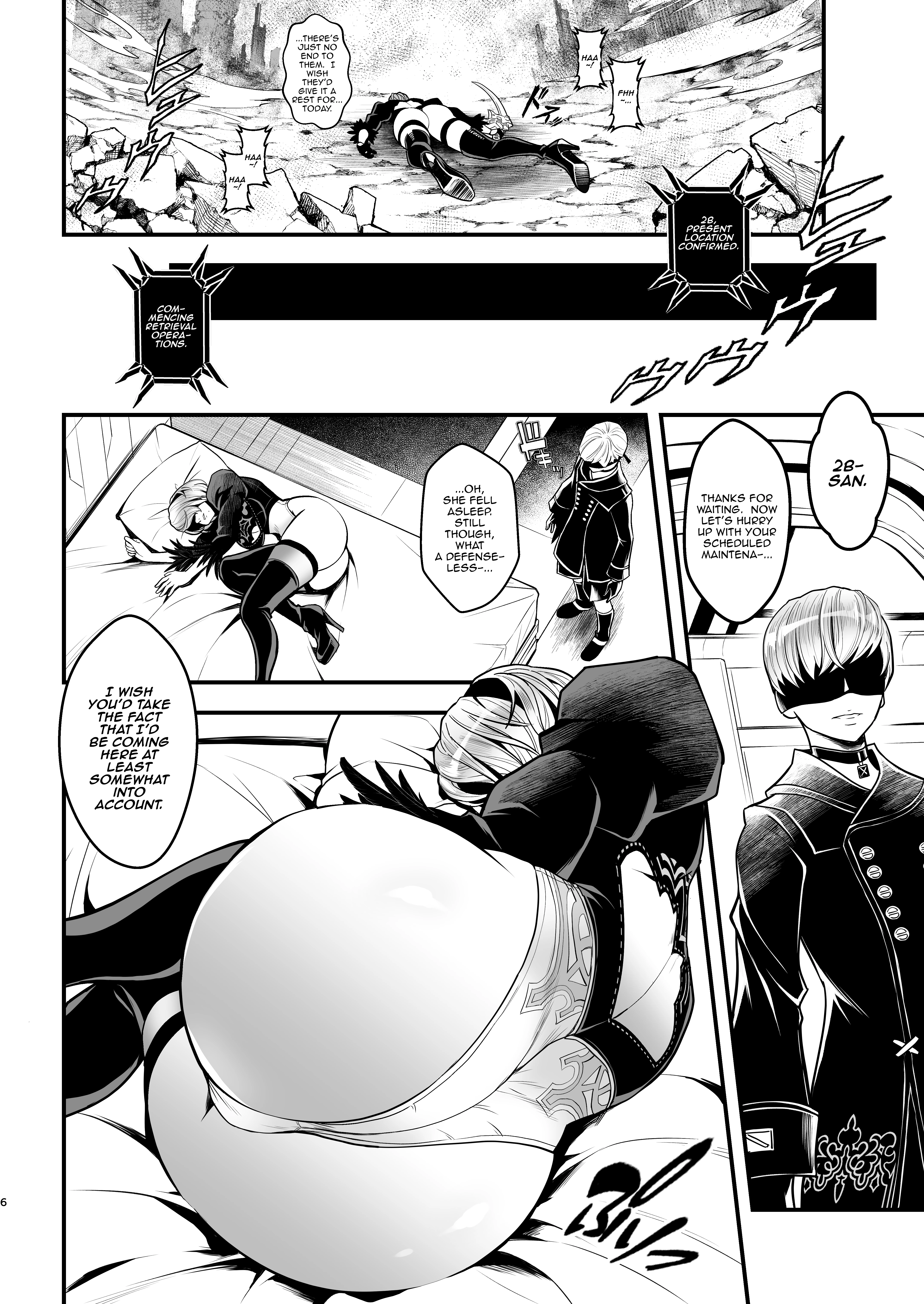 Female Warrior Rest porn comic picture 5