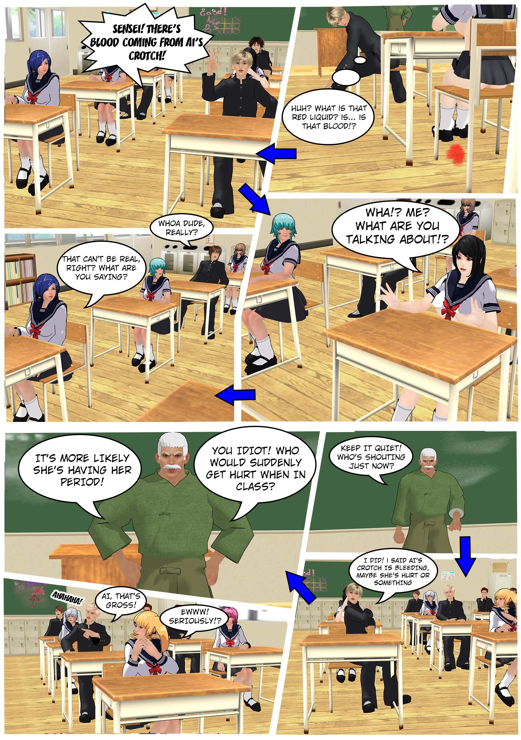 Fiction life of ai shinozaki porn comic picture 14