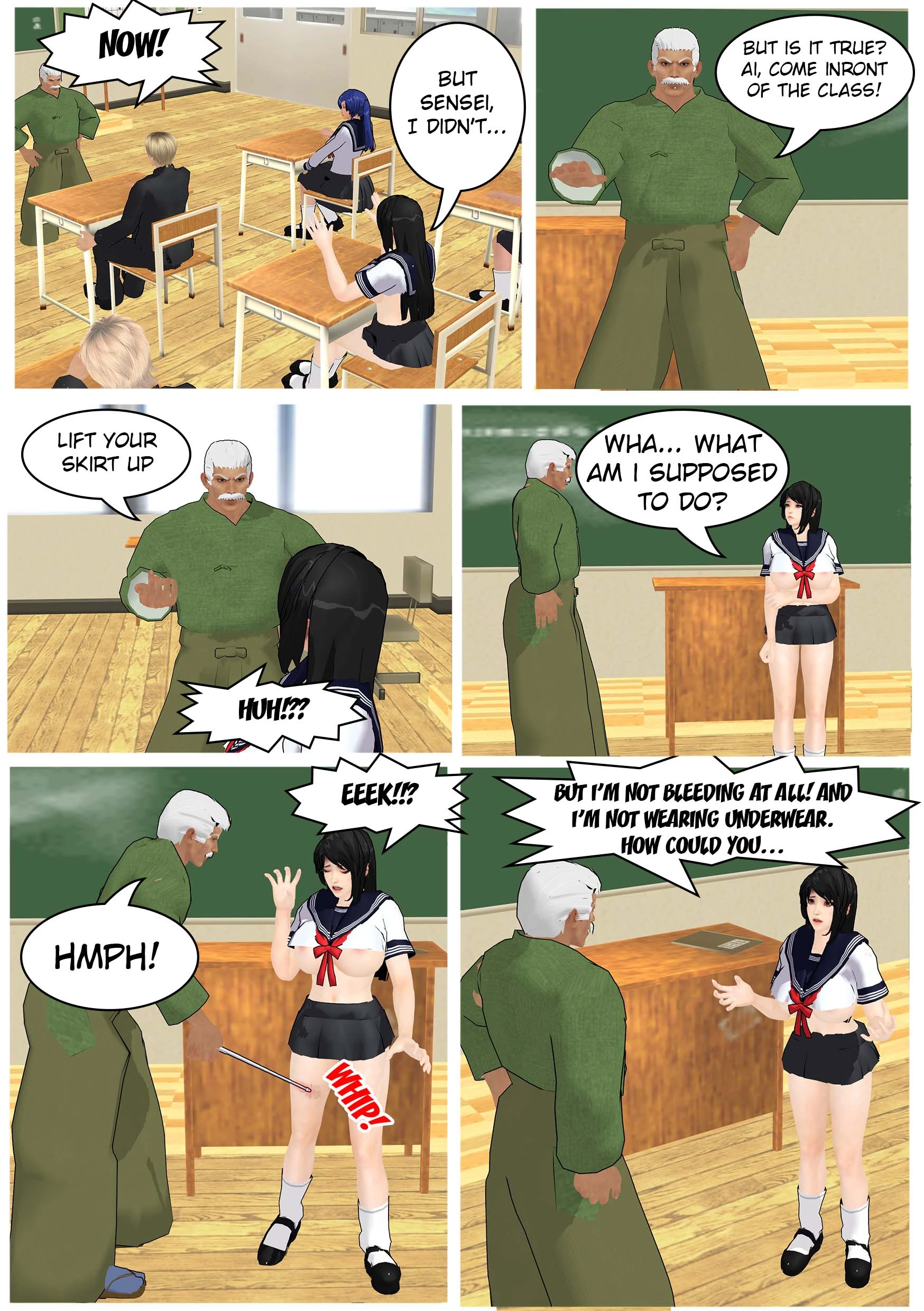 Fiction life of ai shinozaki porn comic picture 15