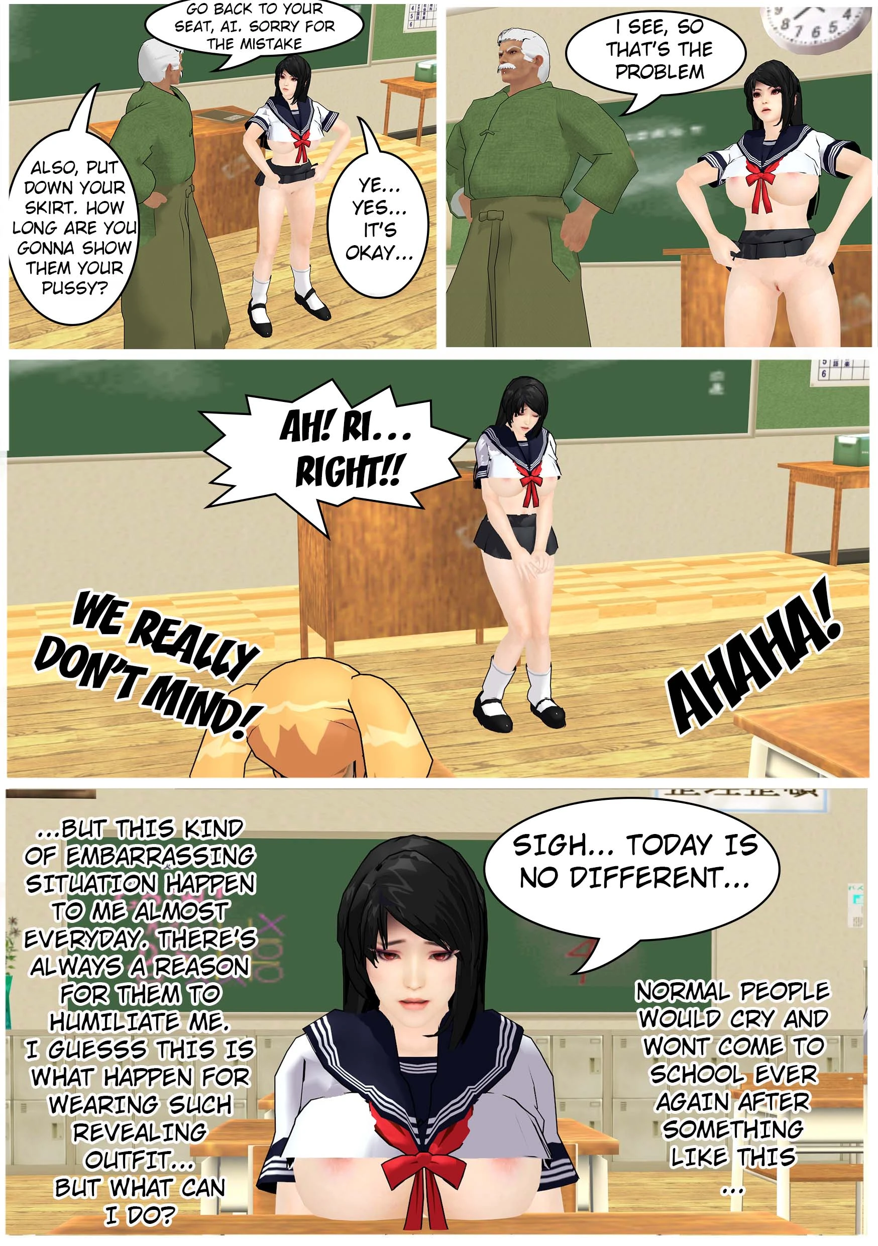 Fiction life of ai shinozaki porn comic picture 18