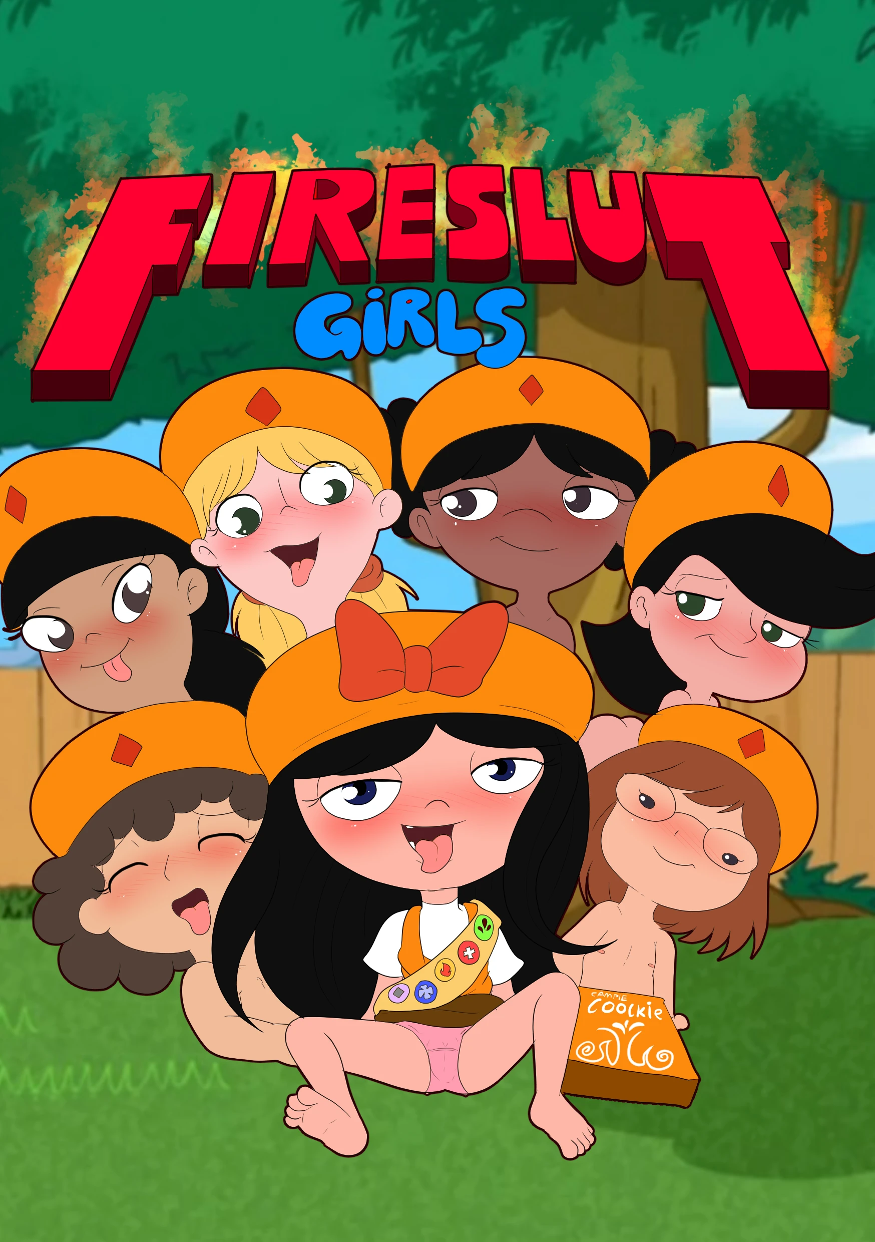 FireSlut Girls porn comic picture 1