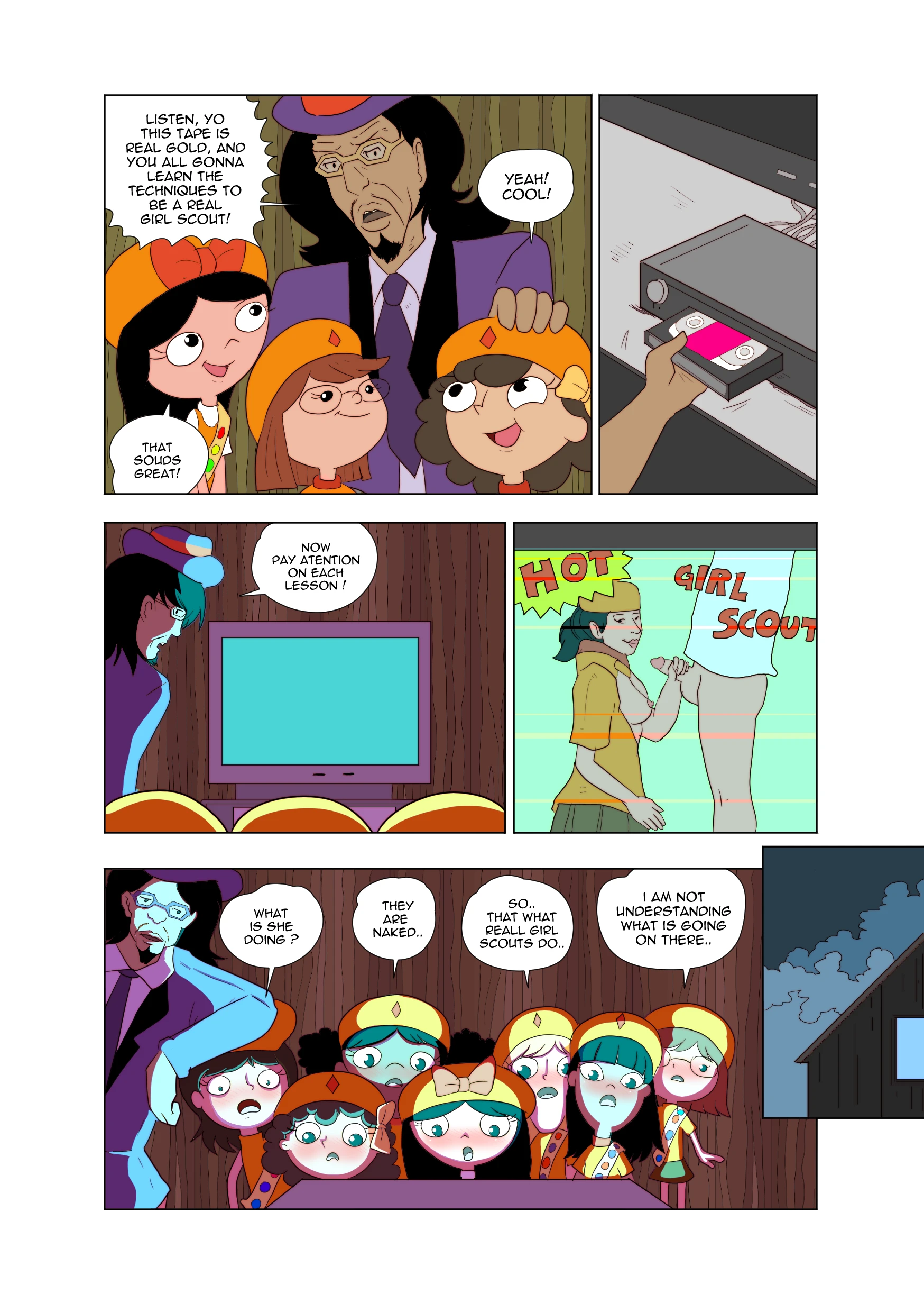 FireSlut Girls porn comic picture 4