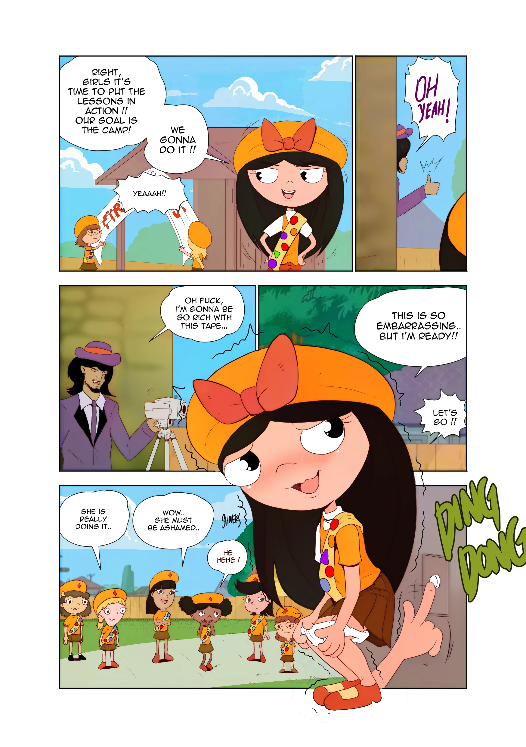 FireSlut Girls porn comic picture 5