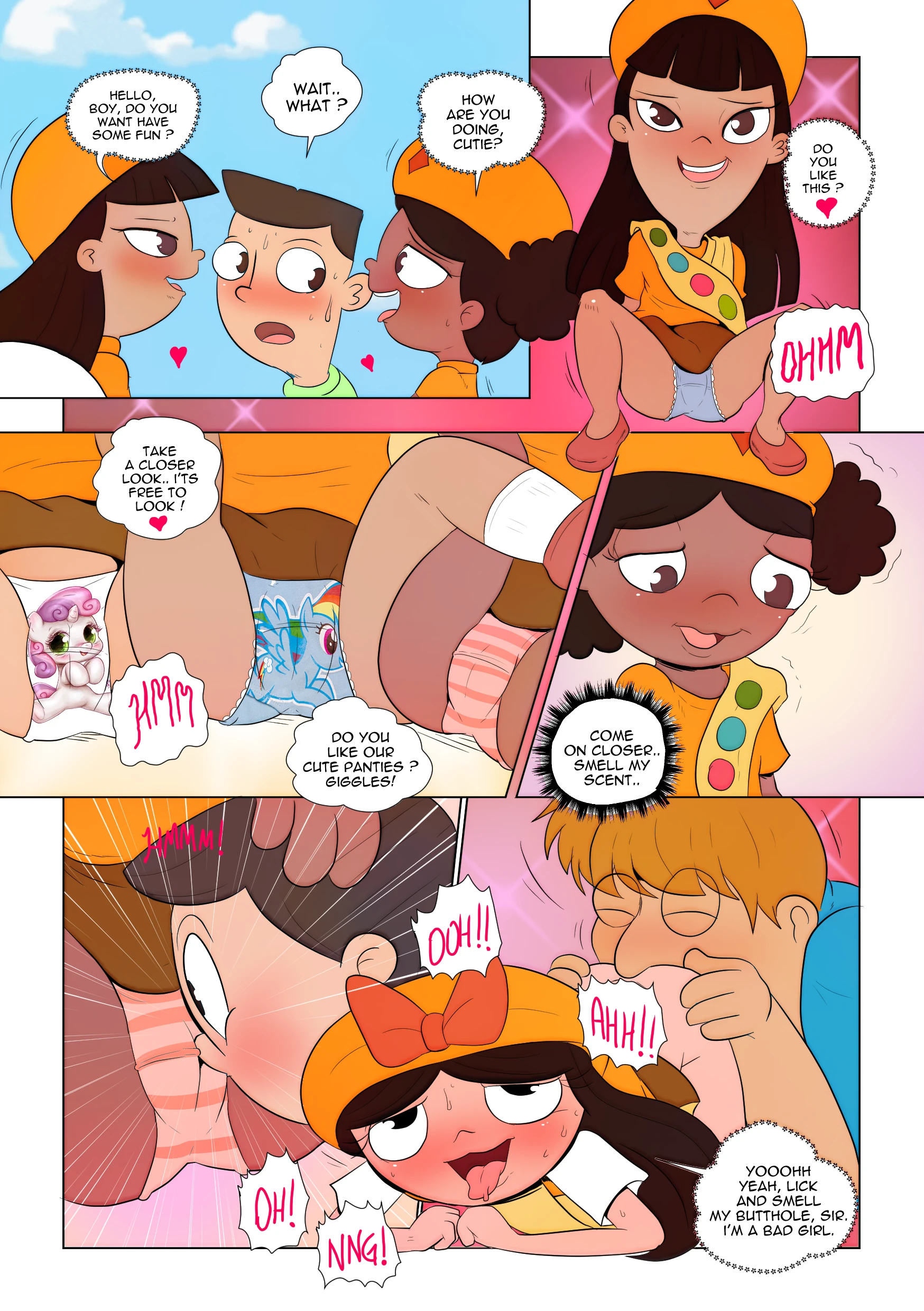 FireSlut Girls porn comic picture 7