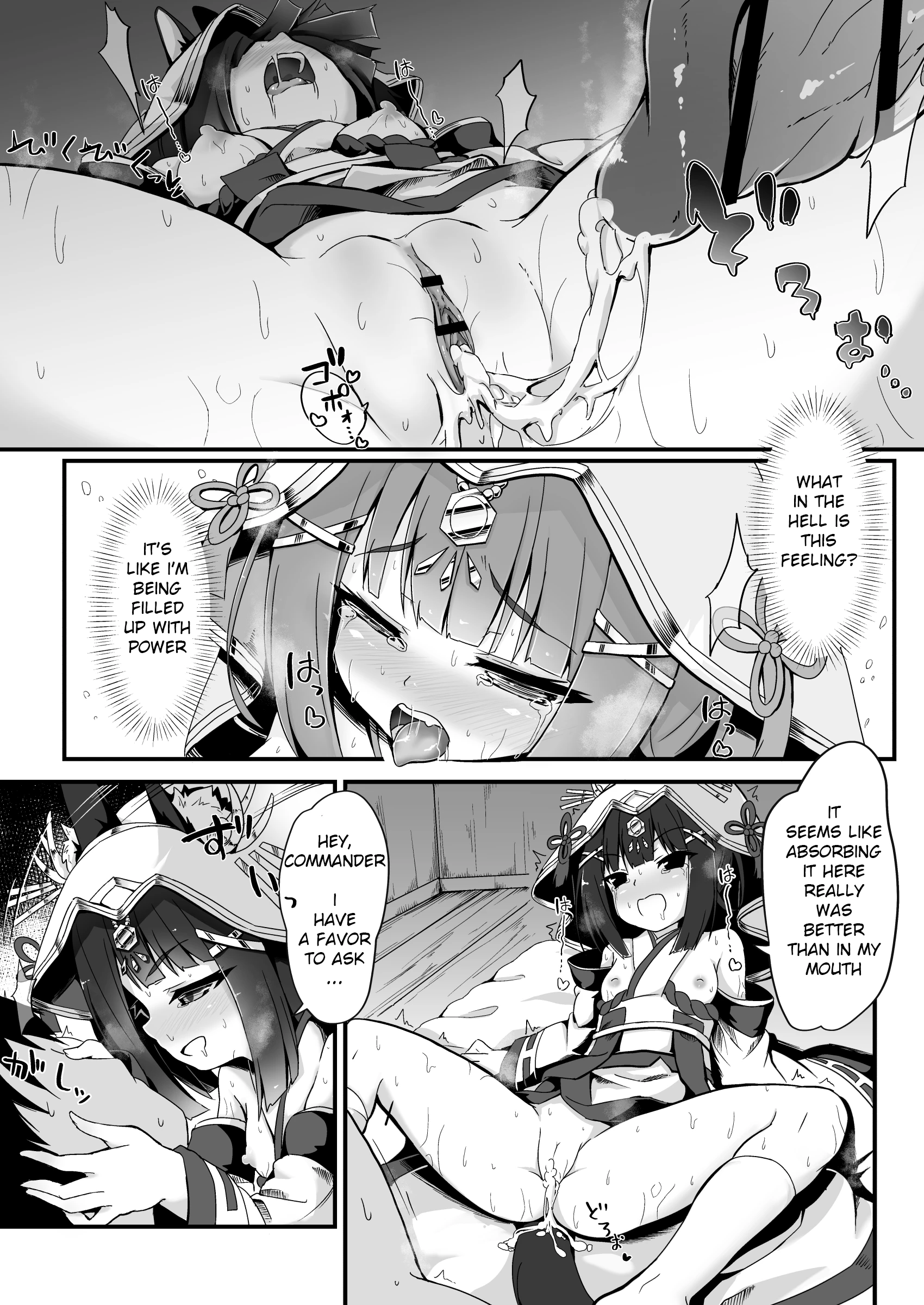 First Night in the Wedding Dress porn comic picture 13