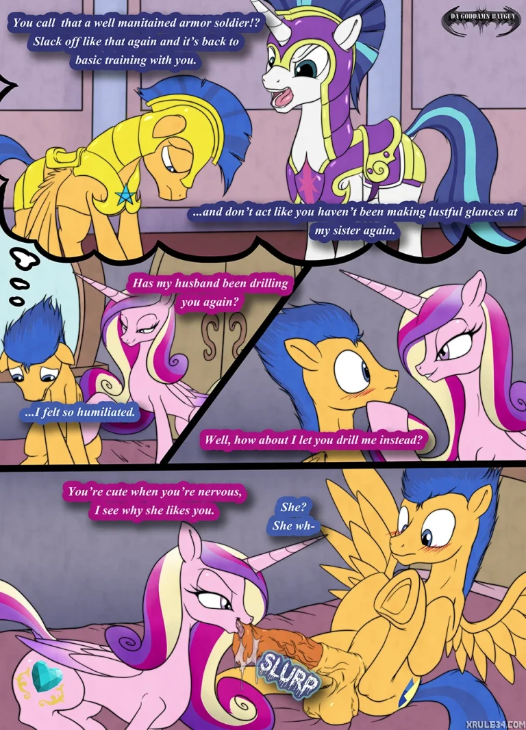 Flash's Royal Service porn comic picture 1