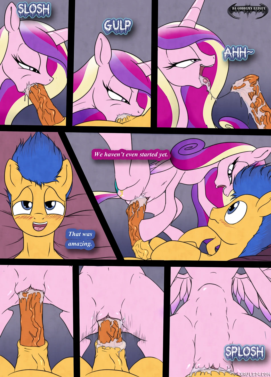 Flash's Royal Service porn comic picture 2