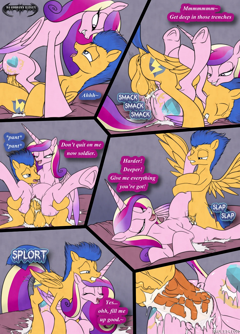 Flash's Royal Service porn comic picture 3