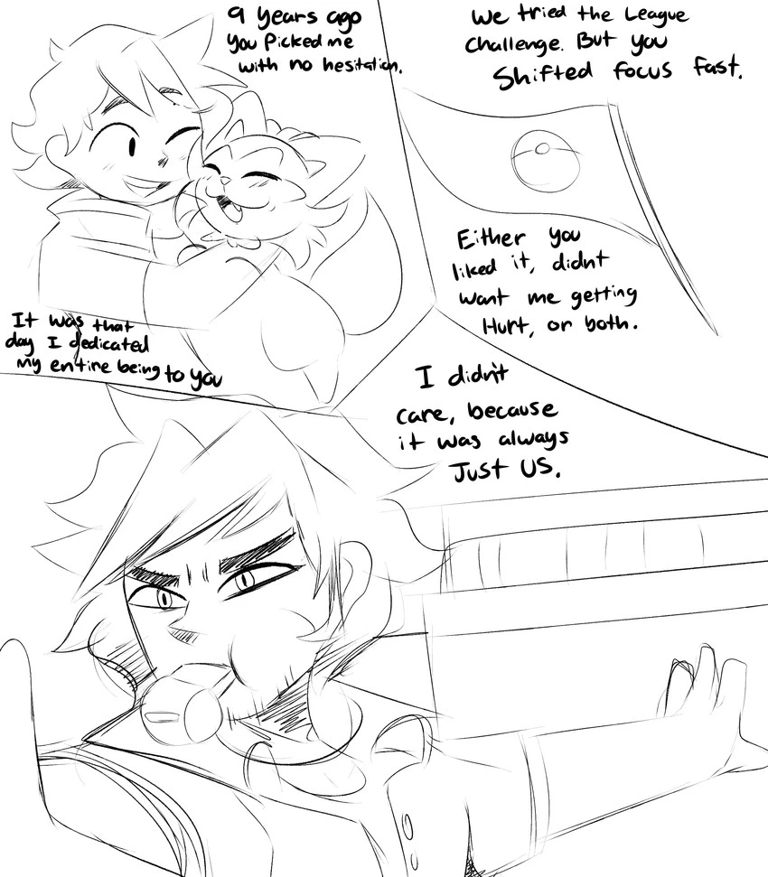 Floragto/Meowscarada x Trainer Angst porn comic picture 2