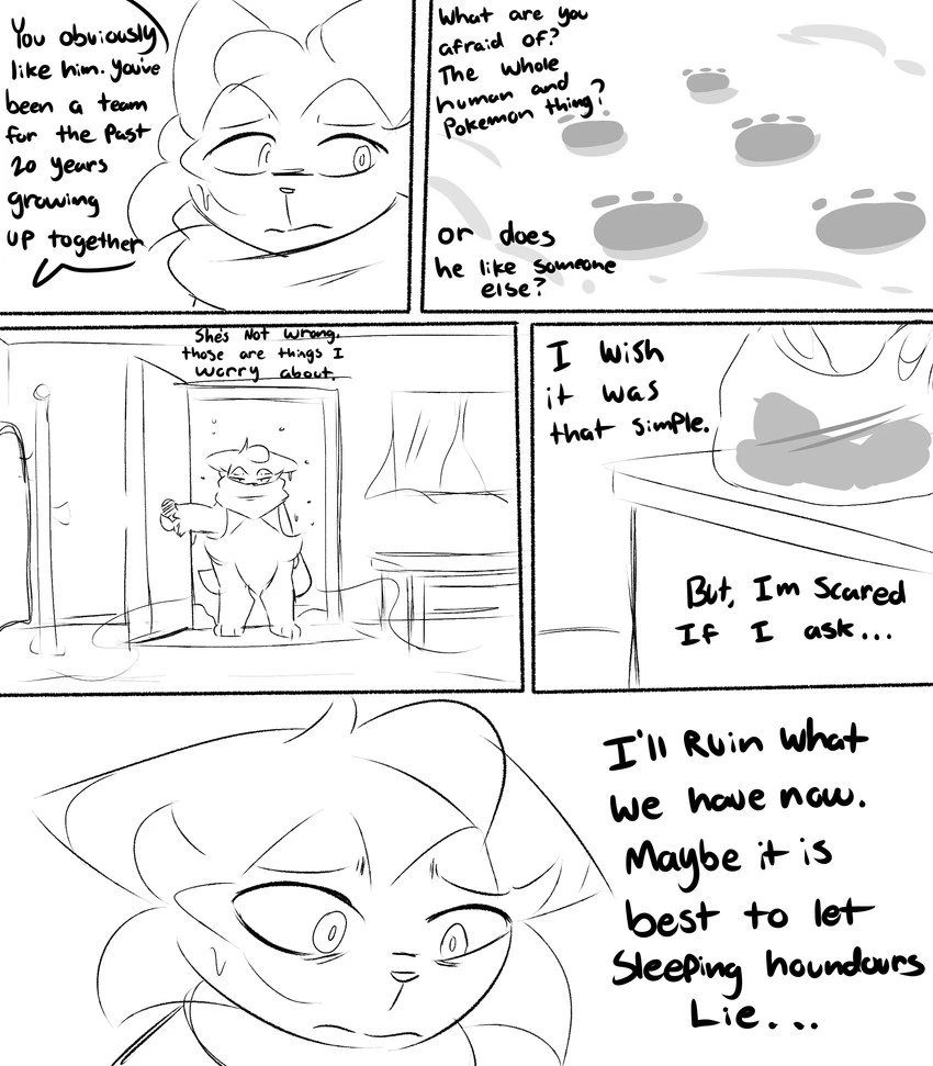 Floragto/Meowscarada x Trainer Angst porn comic picture 22