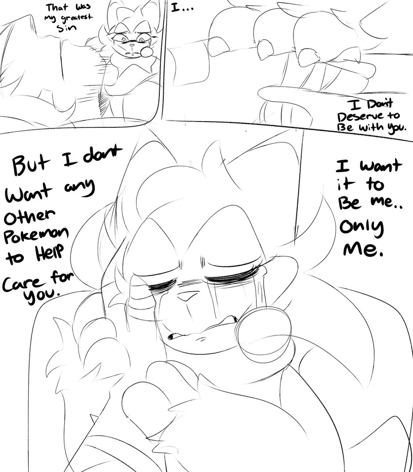 Floragto/Meowscarada x Trainer Angst porn comic picture 6