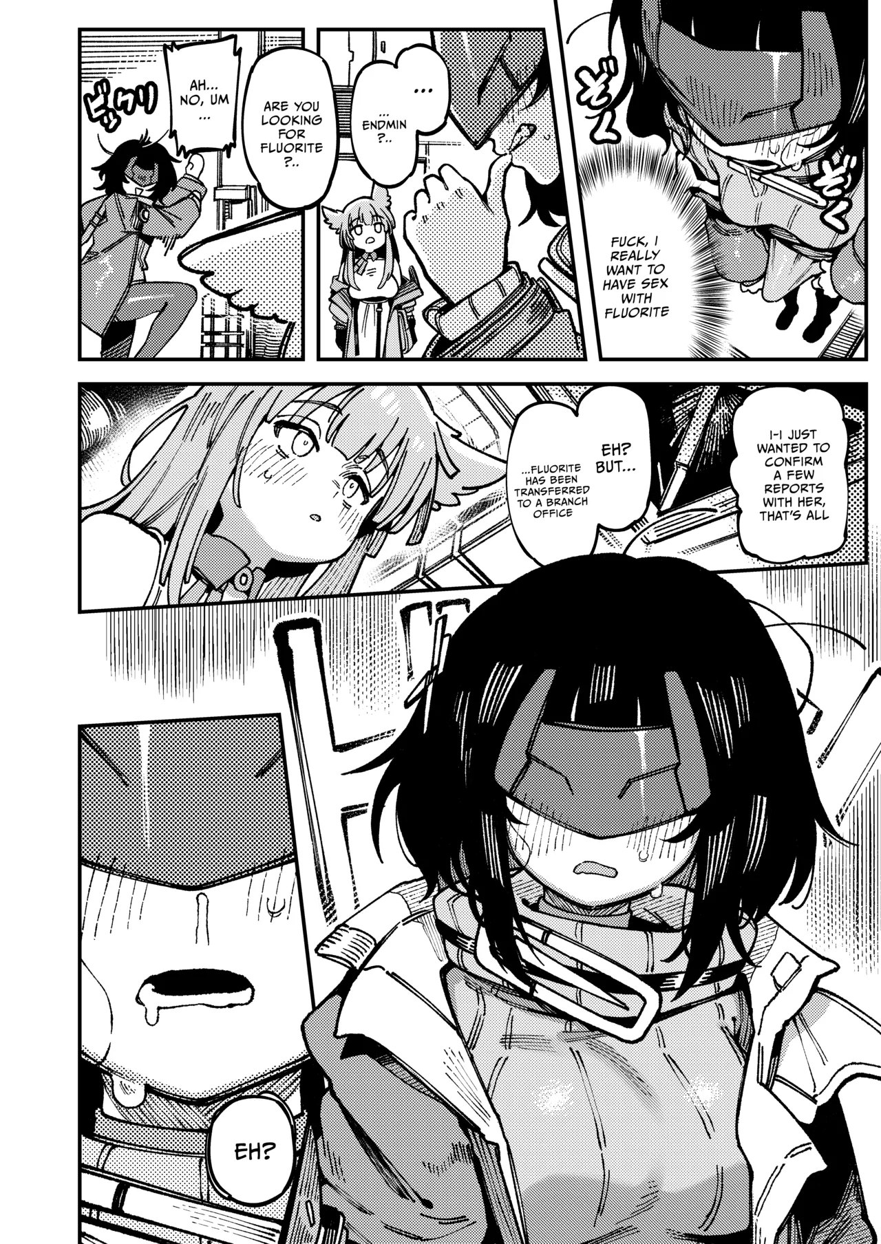 Fluorite's Secret Contract porn comic picture 21