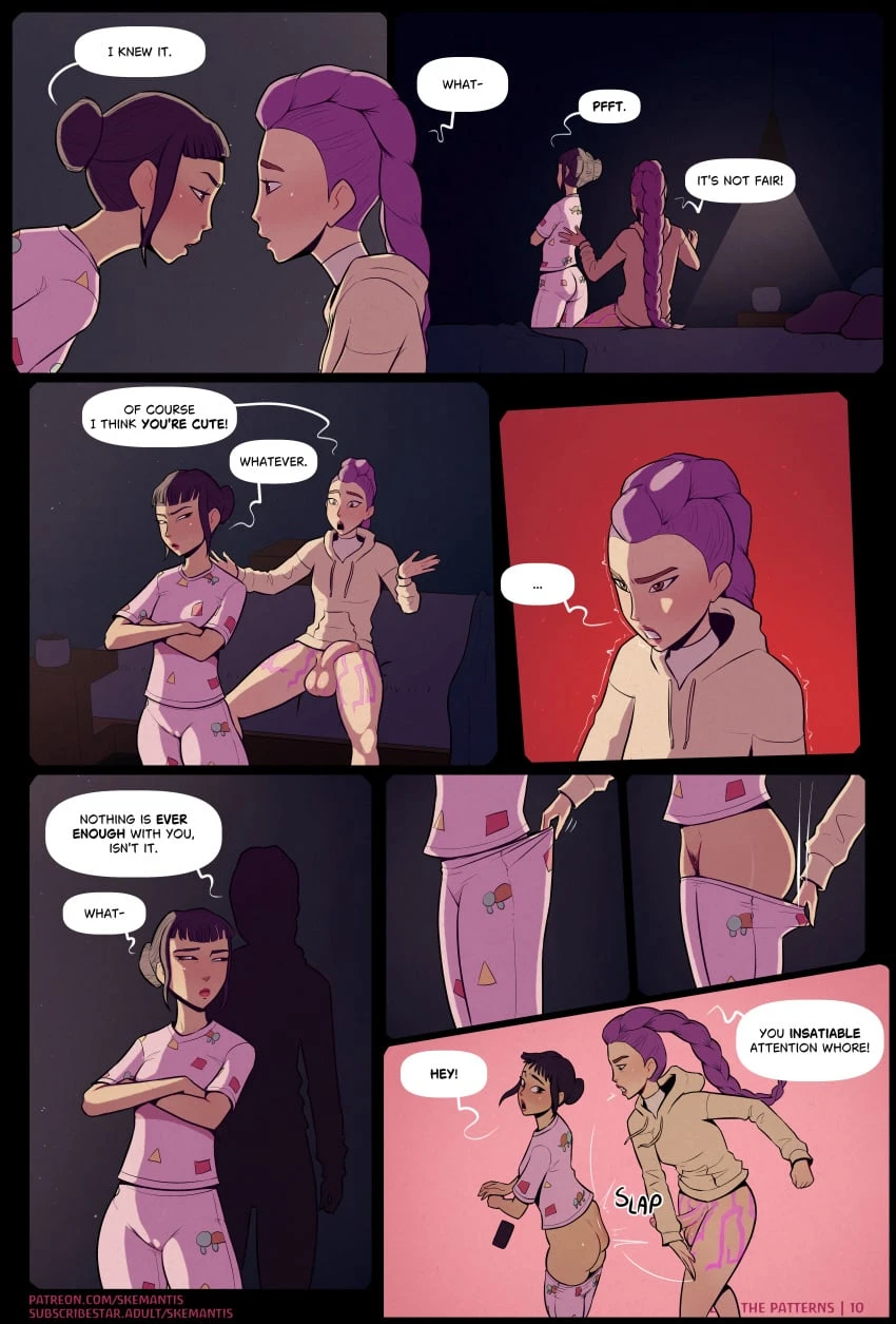 Follow The Patterns porn comic picture 10
