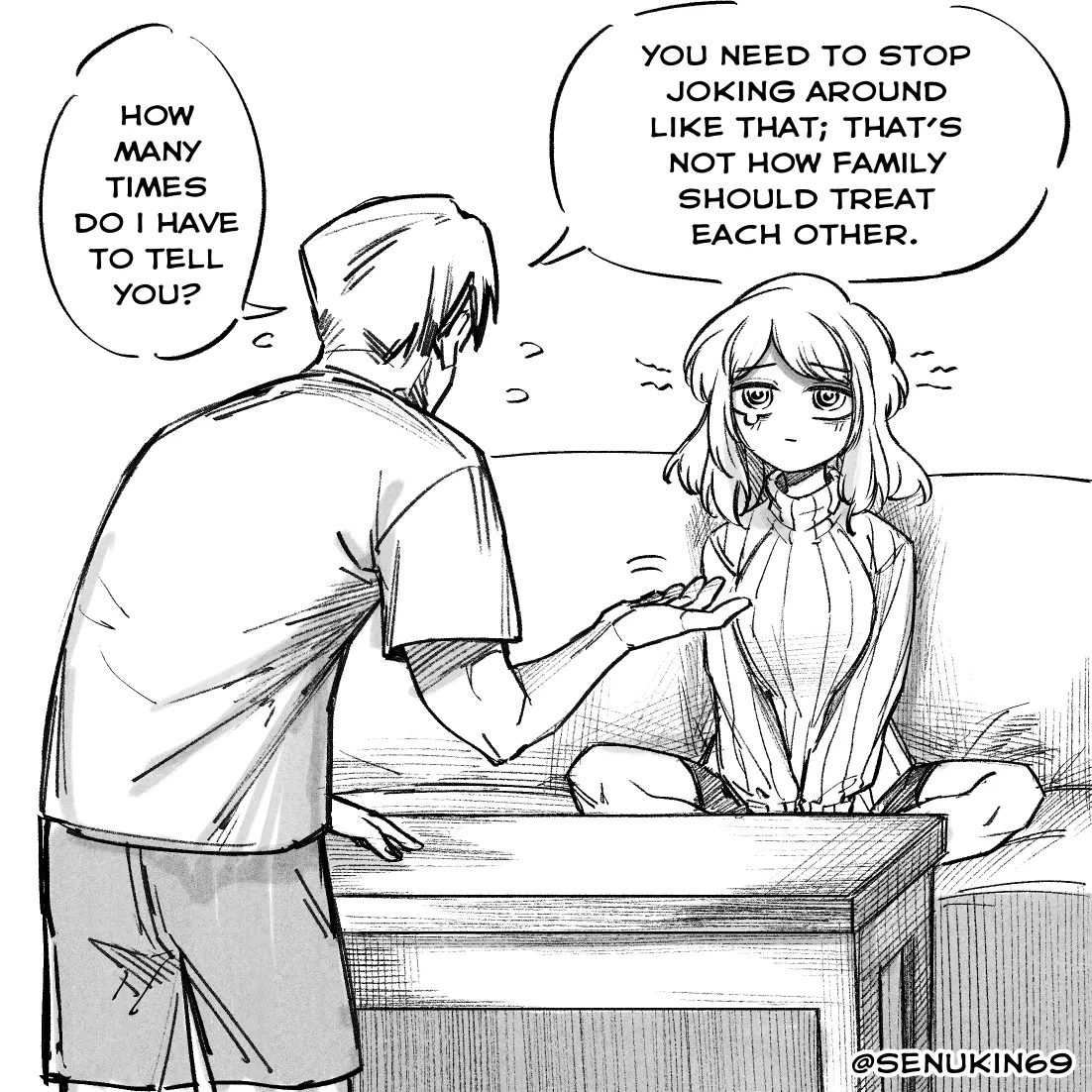 Forbidden Love <3 porn comic picture 3