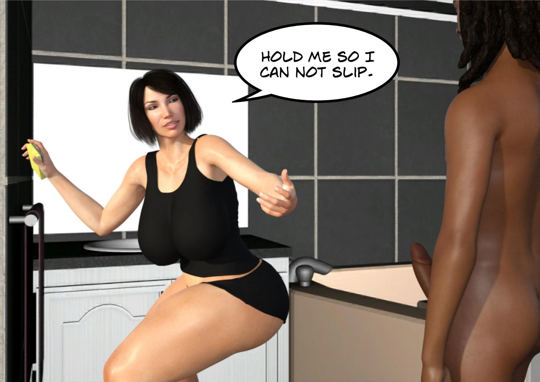 Foster Mother 2 porn comic picture 34