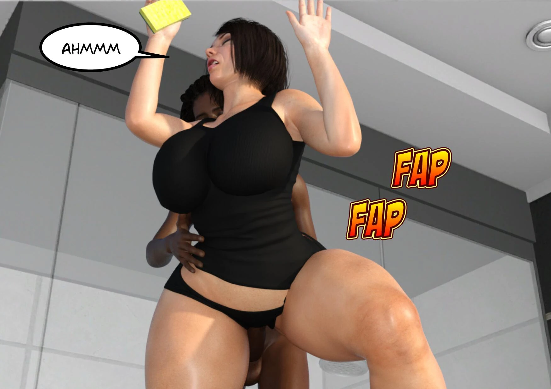 Foster Mother 2 porn comic picture 43