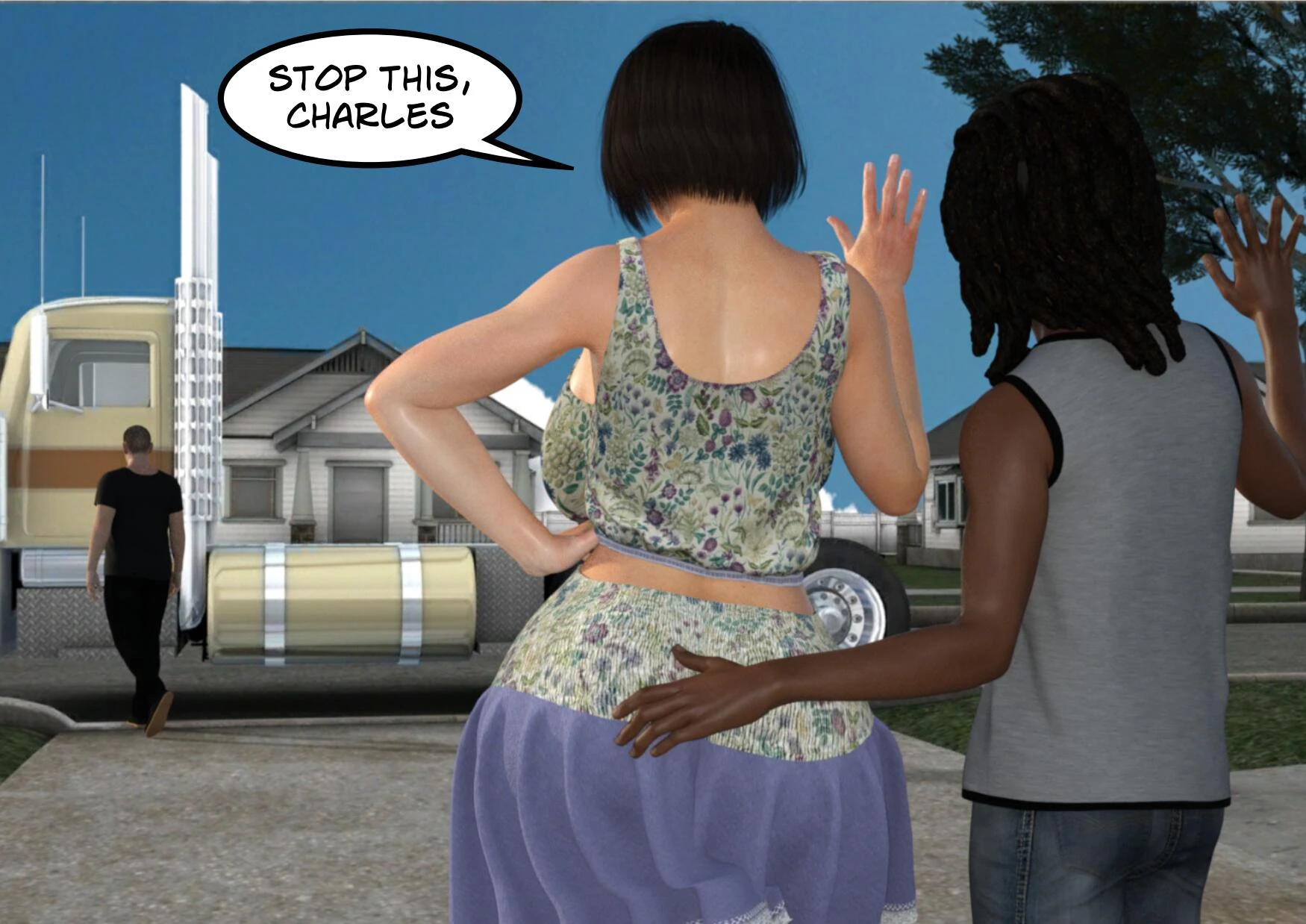 Foster Mother 2 porn comic picture 5