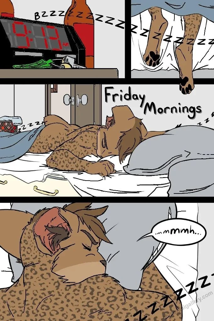 Friday Mornings porn comic picture 1