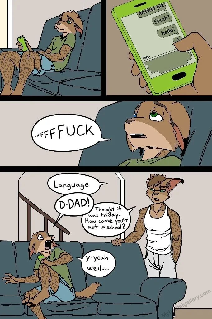 Friday Mornings porn comic picture 4