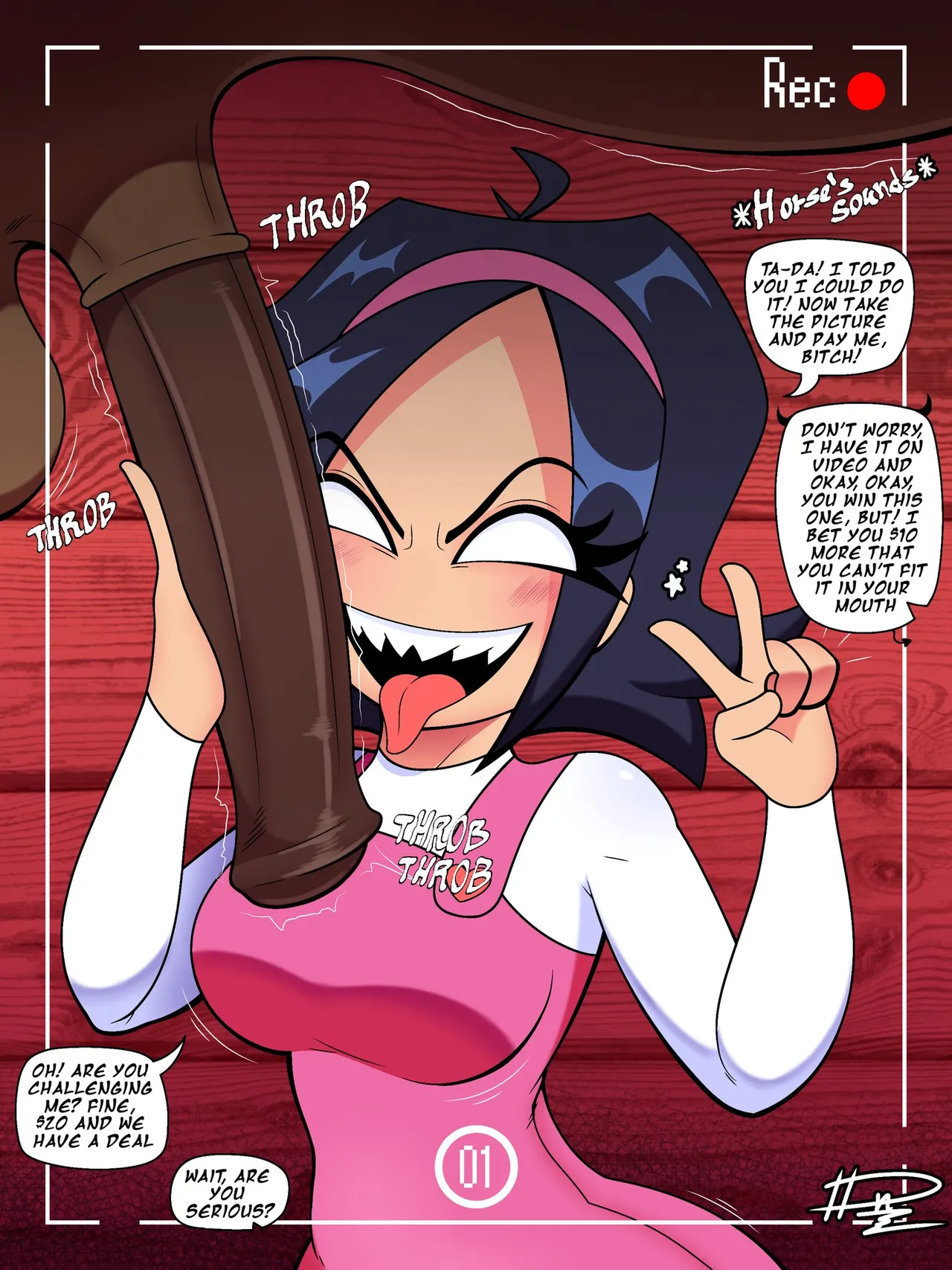 Friday Night Horsin' porn comic picture 3