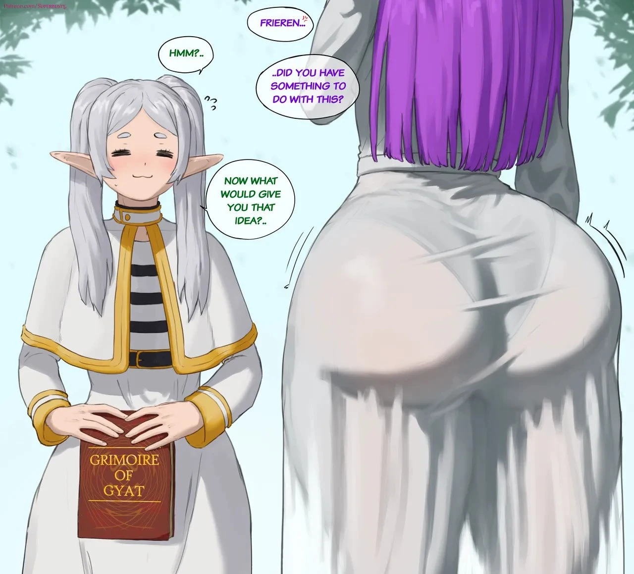 Frieren And Fern Journey porn comic picture 7