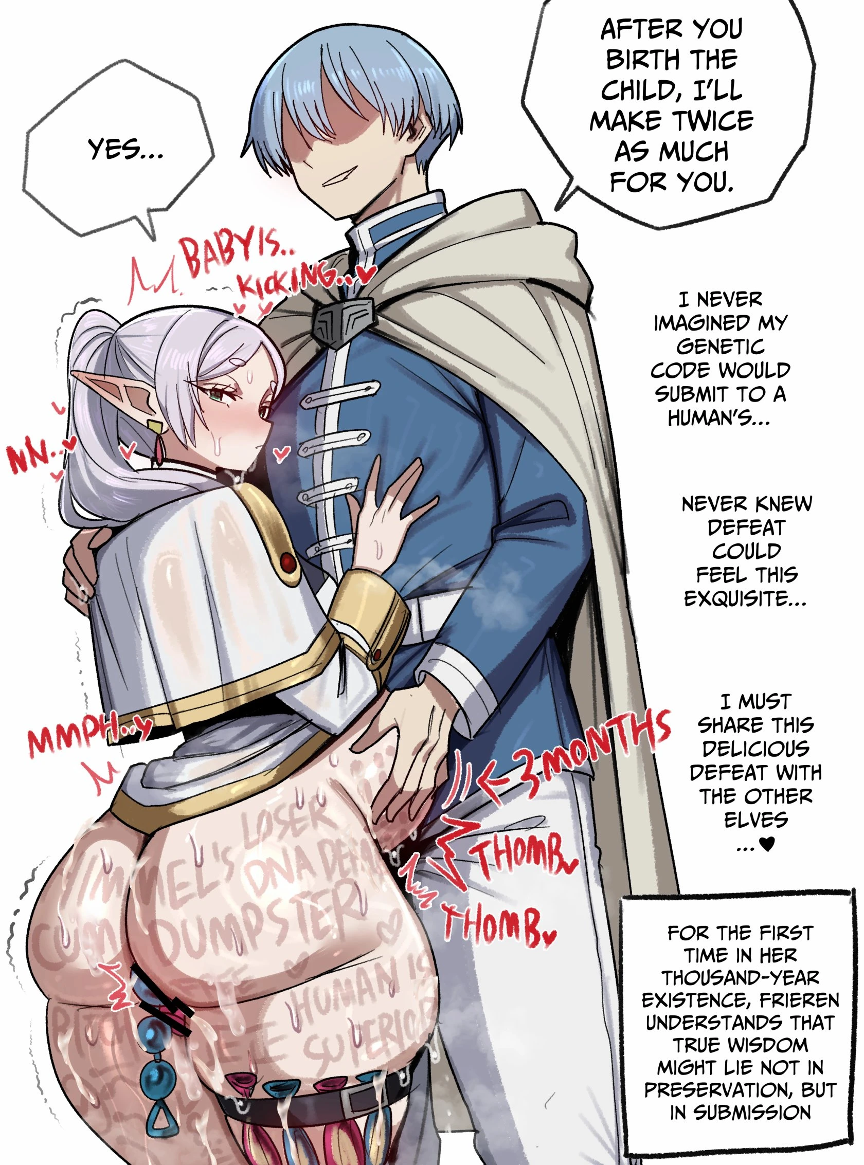 Frieren DNA Mixing porn comic picture 14