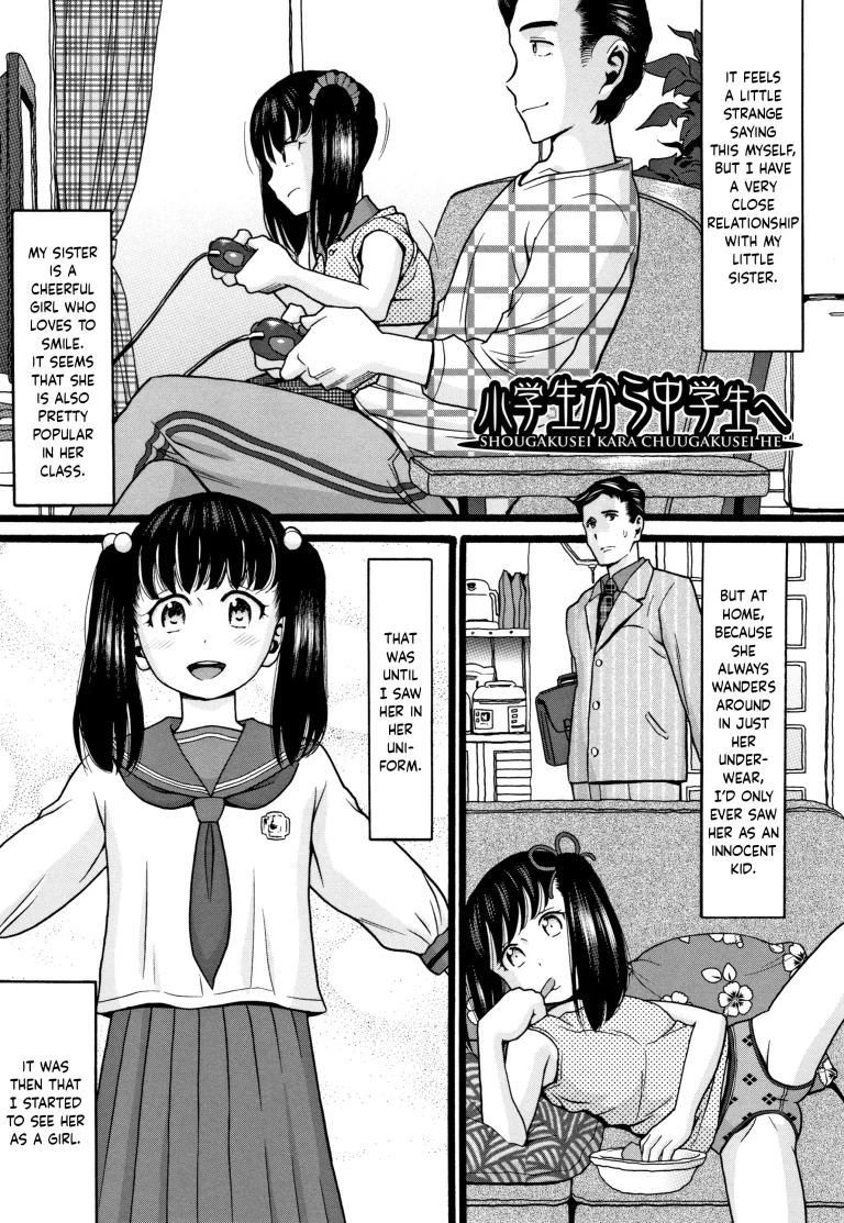 From Grade Schooler to Middle School Girl porn comic picture 1