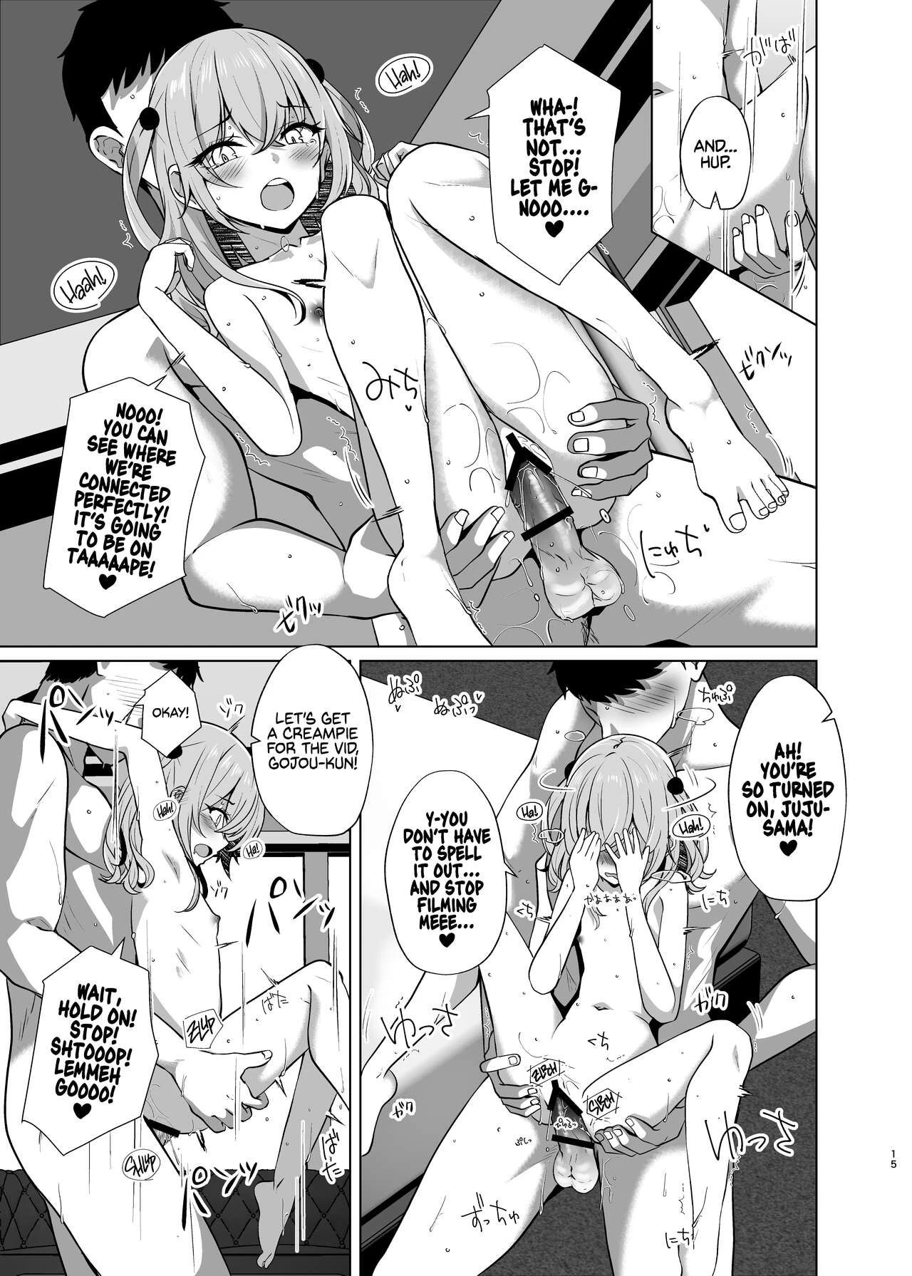 Fucking Two Cosplayers For Free at a Love Hotel Photoshoot.mp4 porn comic picture 14