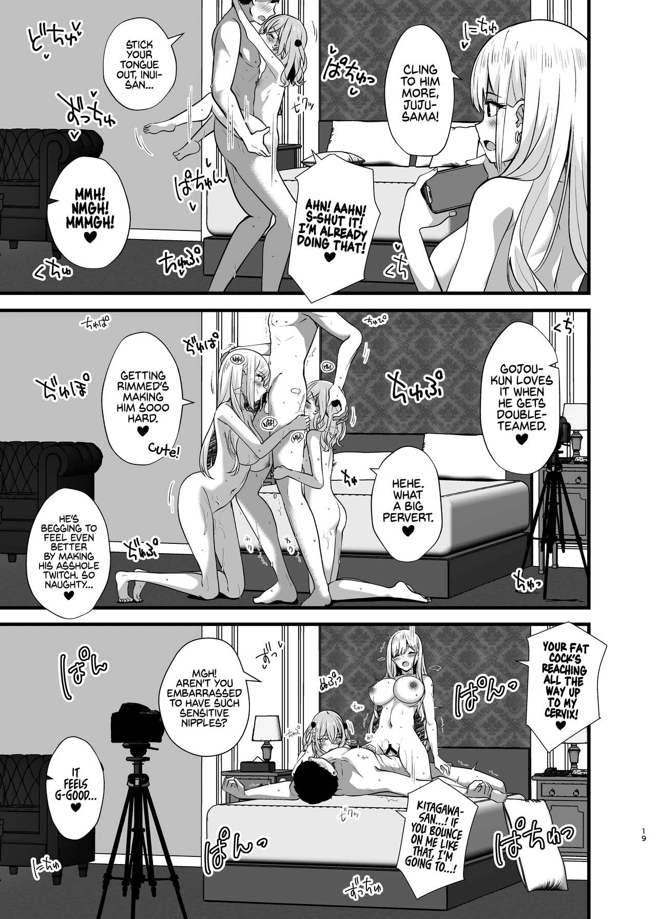 Fucking Two Cosplayers For Free at a Love Hotel Photoshoot.mp4 porn comic picture 18