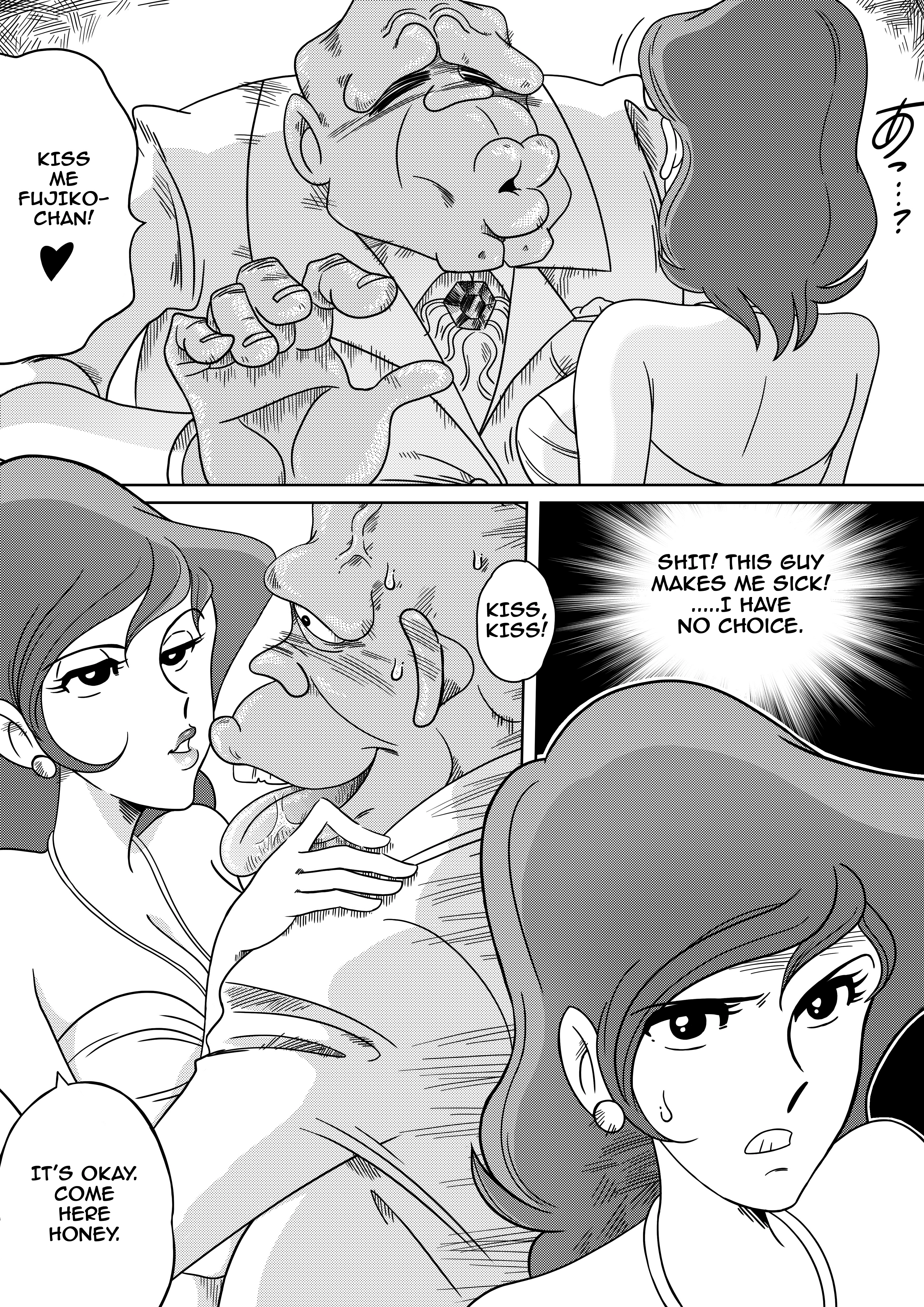 Fujiko the III porn comic picture 4