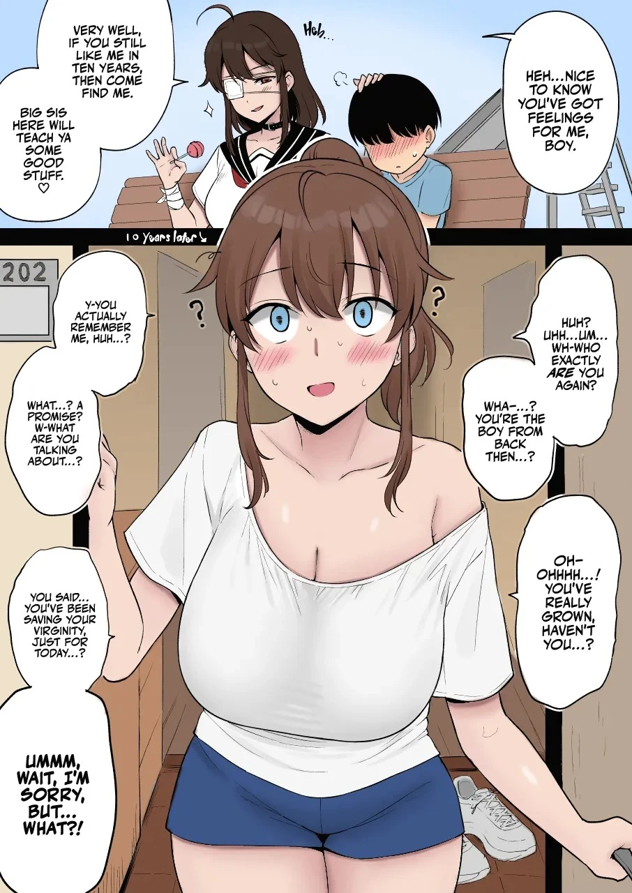 Fulfilling a 10 Year Old Promise with the Cool Kid in the Neighborhood Who Used to Play with Me at the Park porn comic picture 1