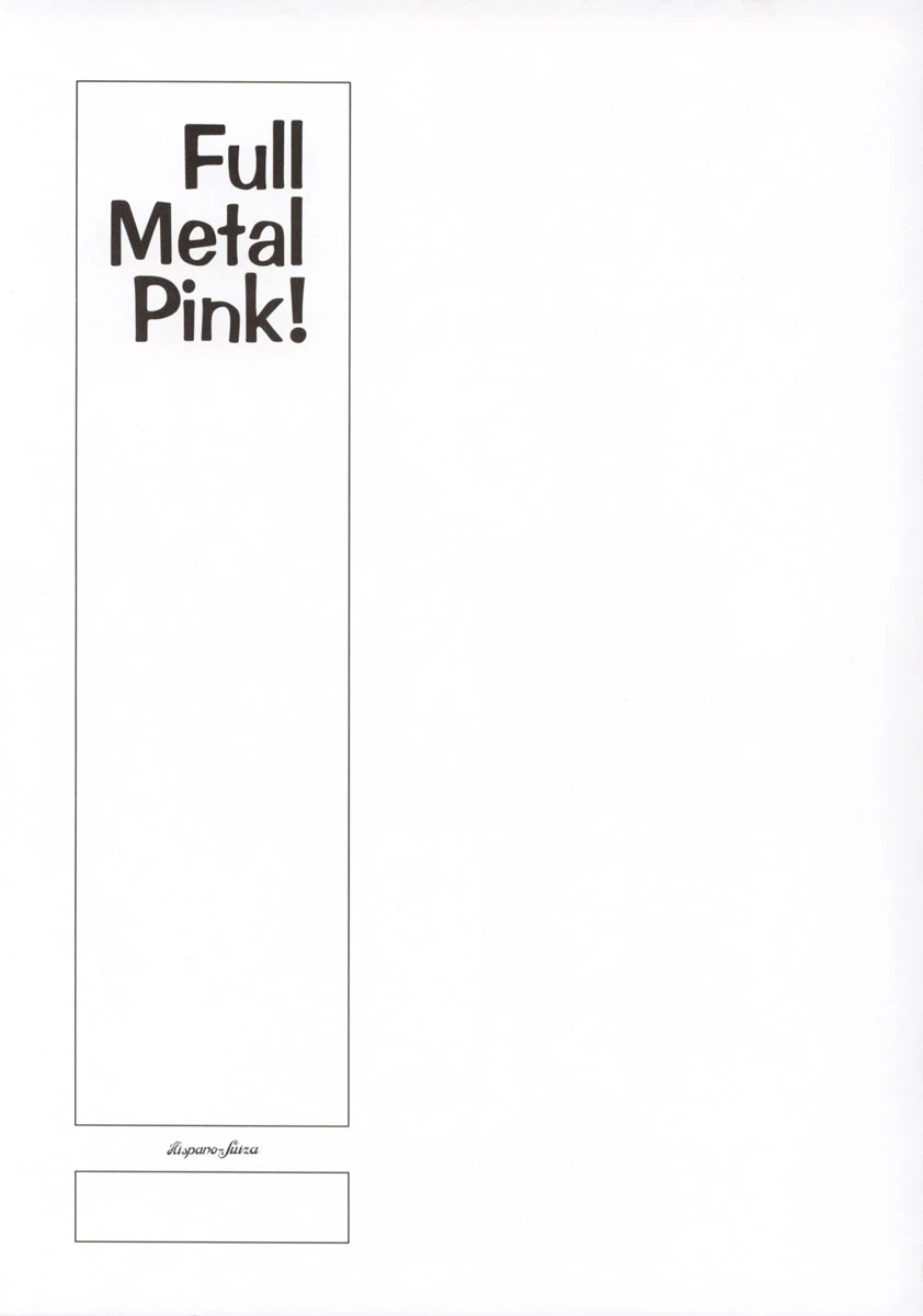 FULL METAL PINK! porn comic picture 4