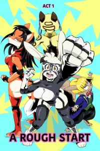 Furry Fight Chronicles 1-4 porn comic picture 1